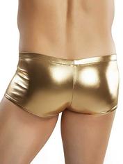 Male Power Heavy Metal Gold Boxers, Gold, hi-res