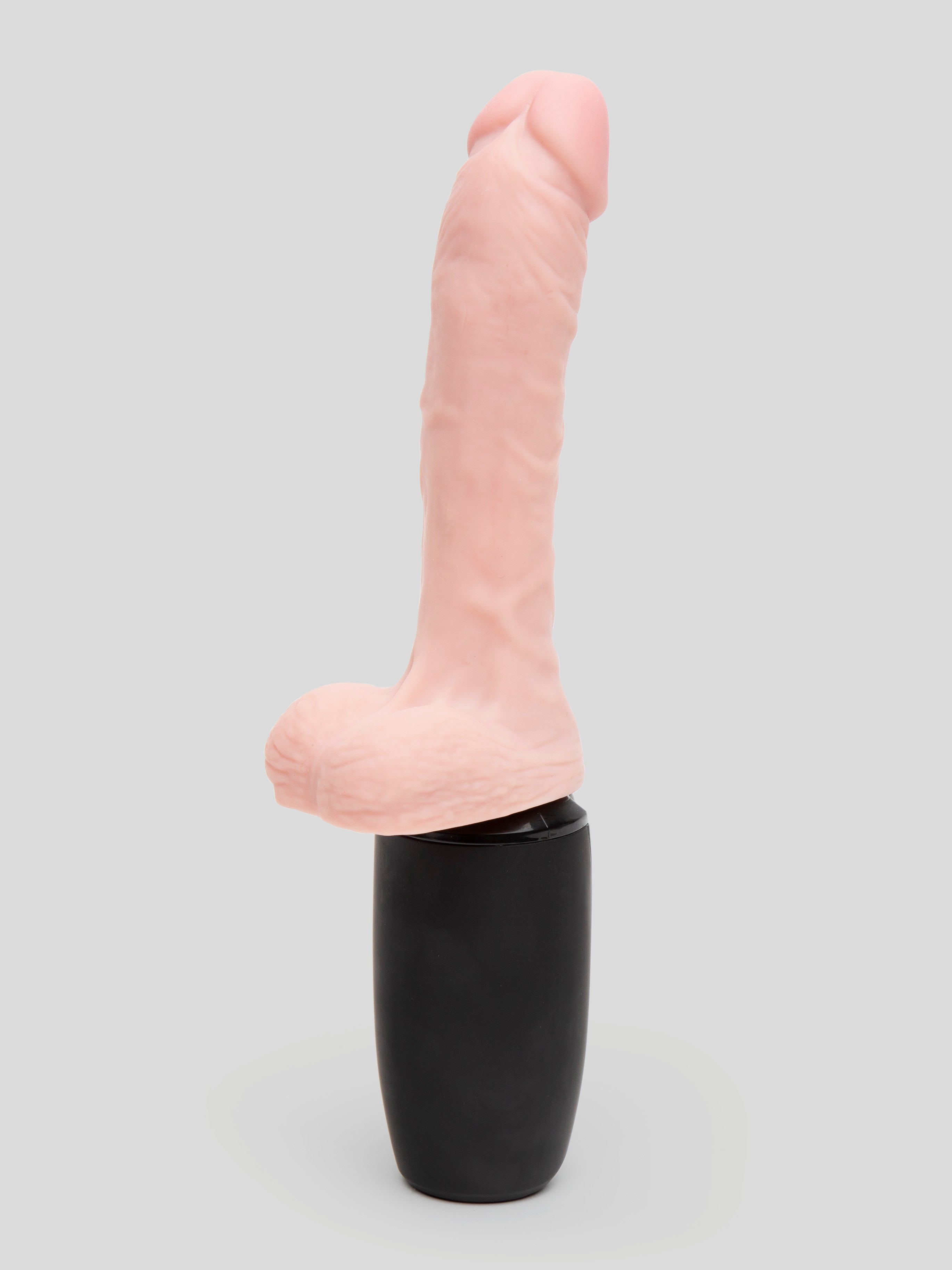Image of King Cock Ultra Realistic Thrusting Warming Realistic Vibrator 6 Inch - Flesh Pink