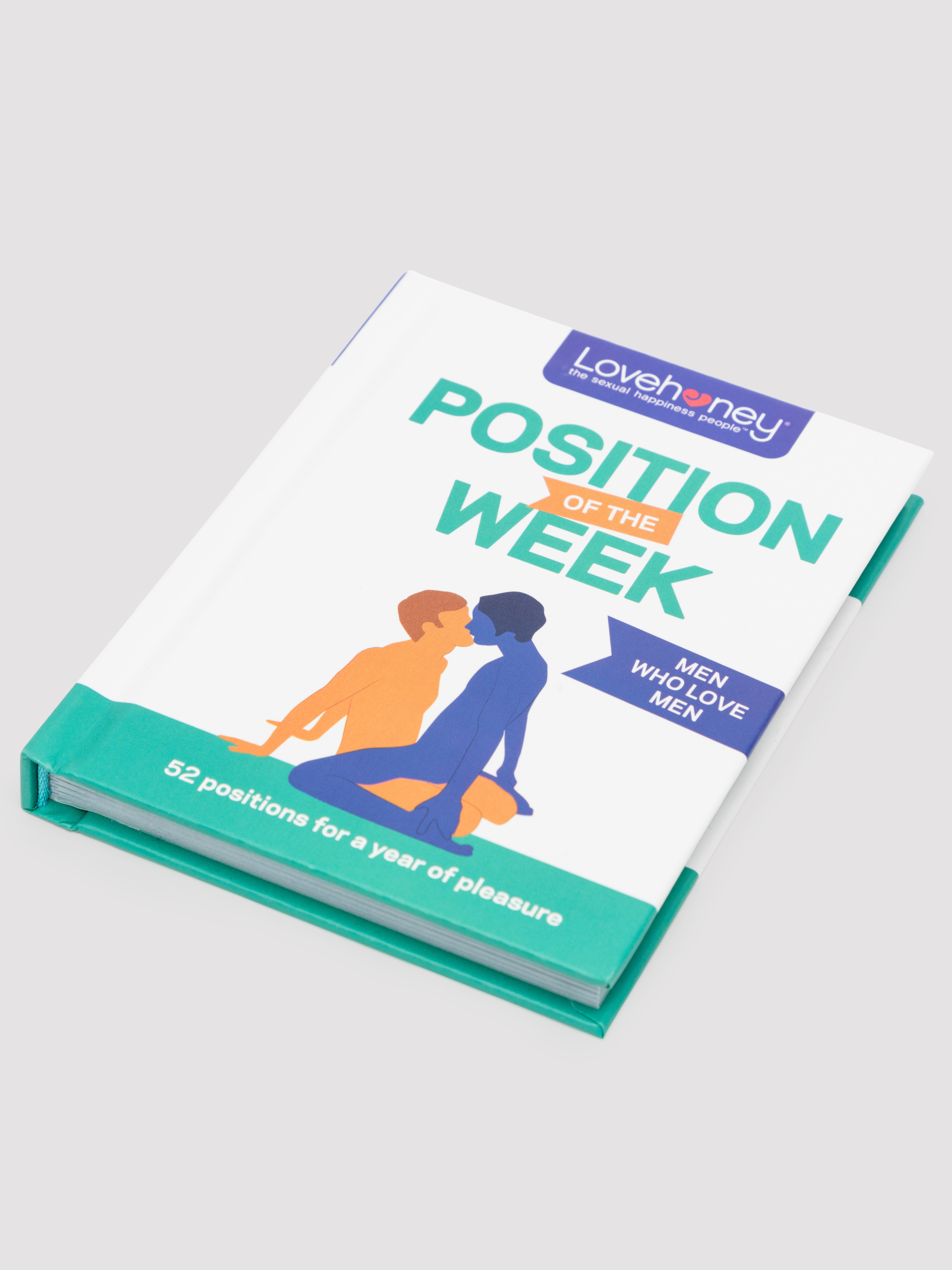 Lovehoney Position of the Week 52 Sex Positions Book (Men Who Love Men), , hi-res