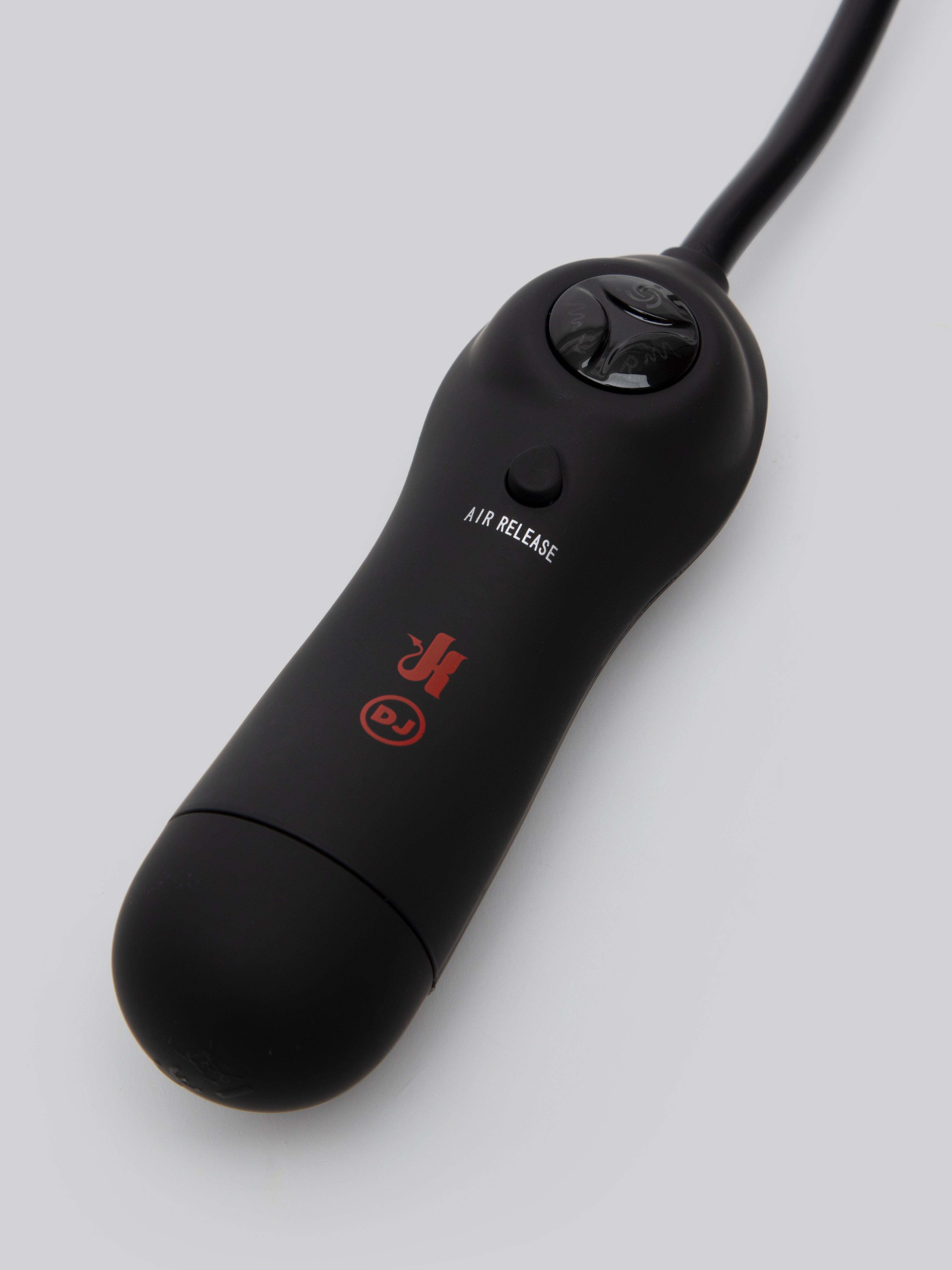 Kink by Doc Johnson Automatic Vibrating Nipple Suckers, Black, hi-res