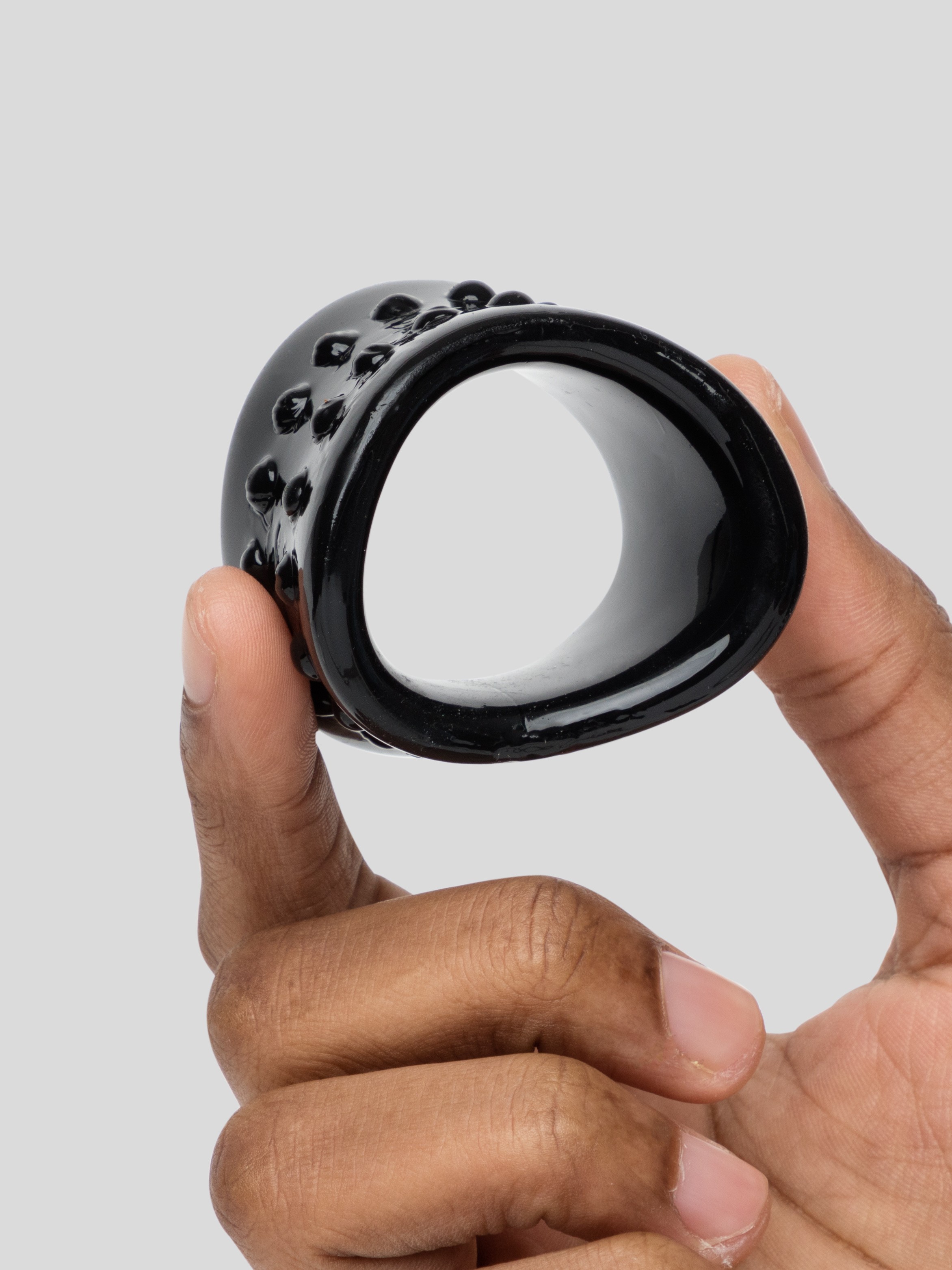 Stay Hard Beef Ball Stretcher Snug 1.5 Inch, Black, hi-res