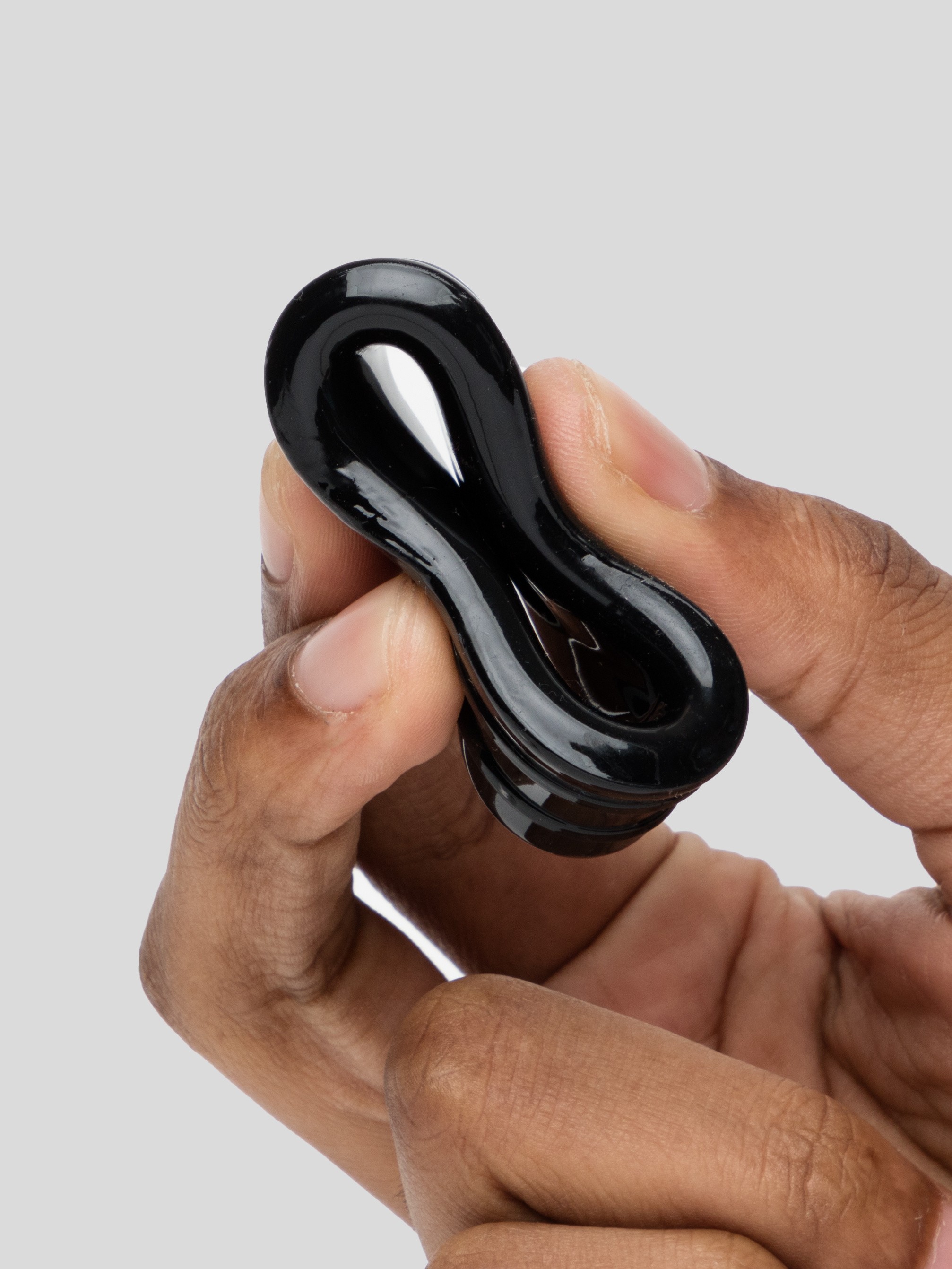 Stay Hard Beef Ball Stretcher Snug 1 Inch, Black, hi-res