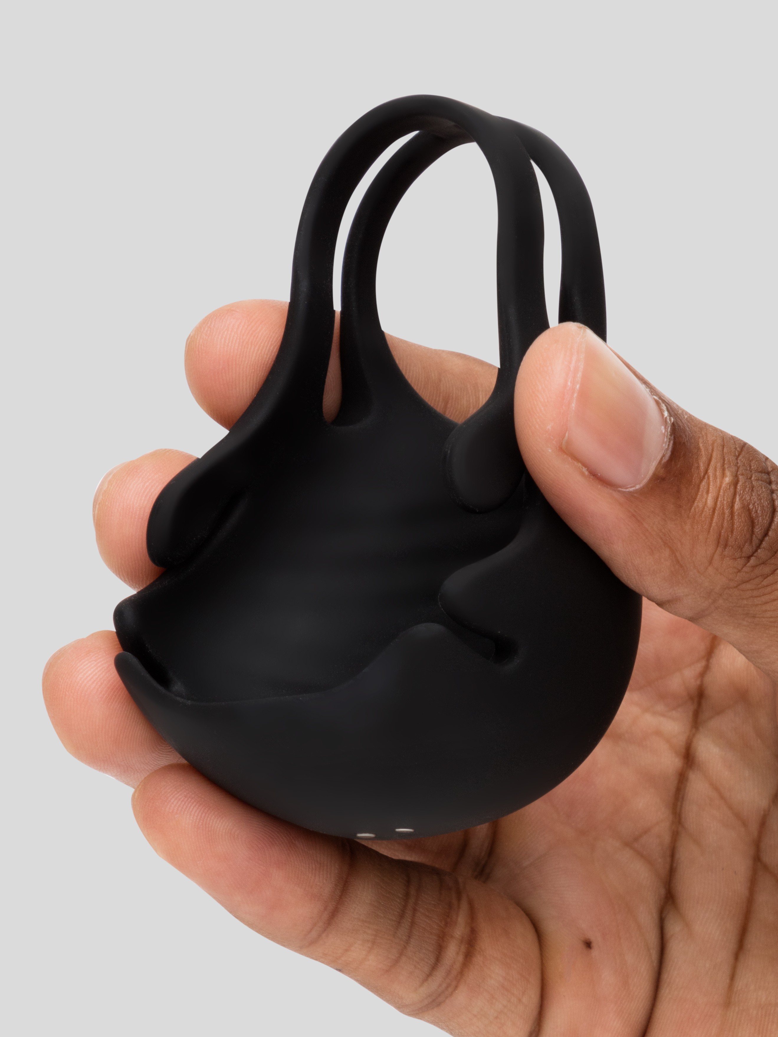 Dorcel Fun Bag Vibrating Silicone Ball Bag, Black, hi-res