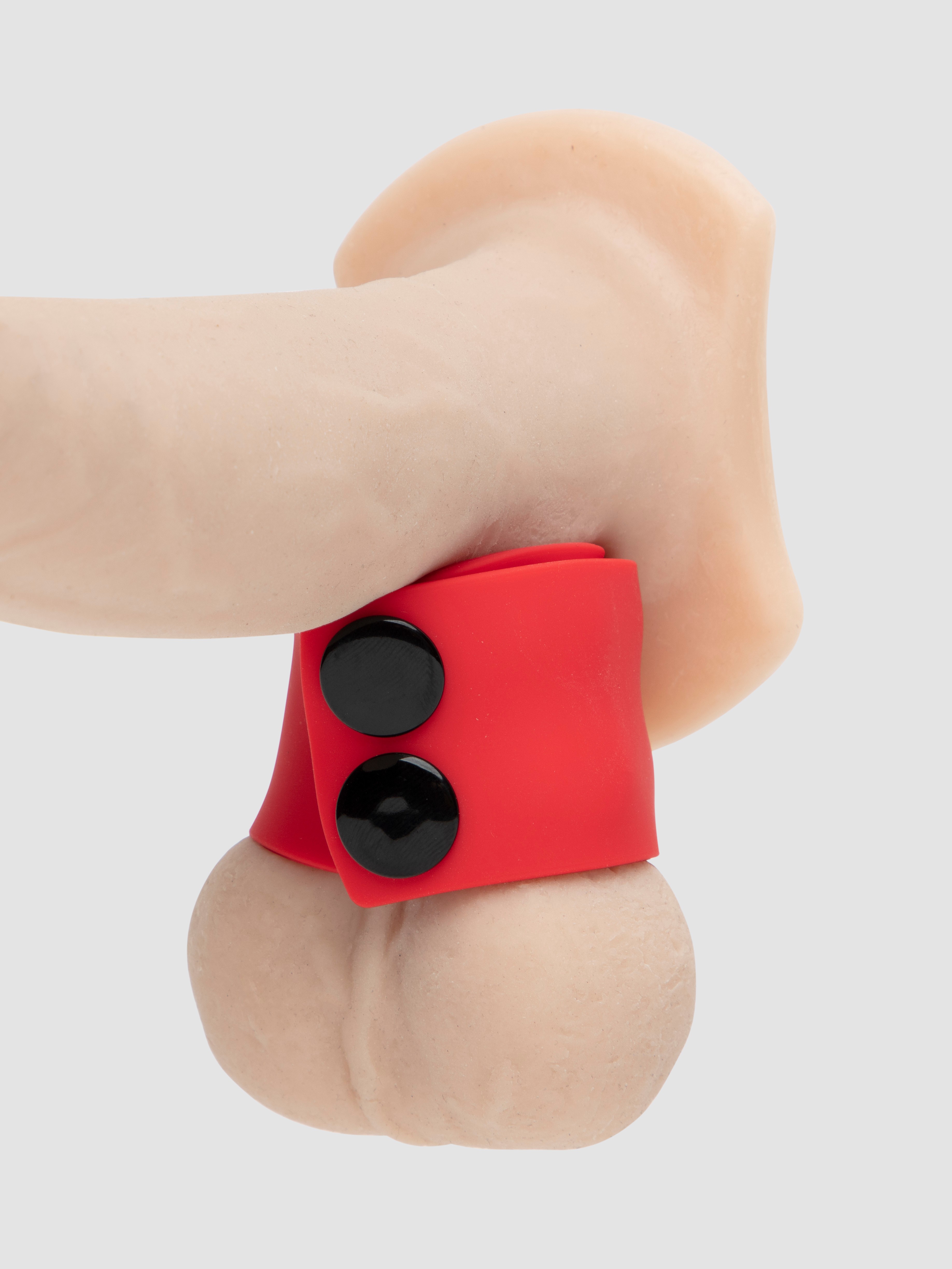 Boneyard Silicone Ball Strap 1.5 Inches, Red, hi-res