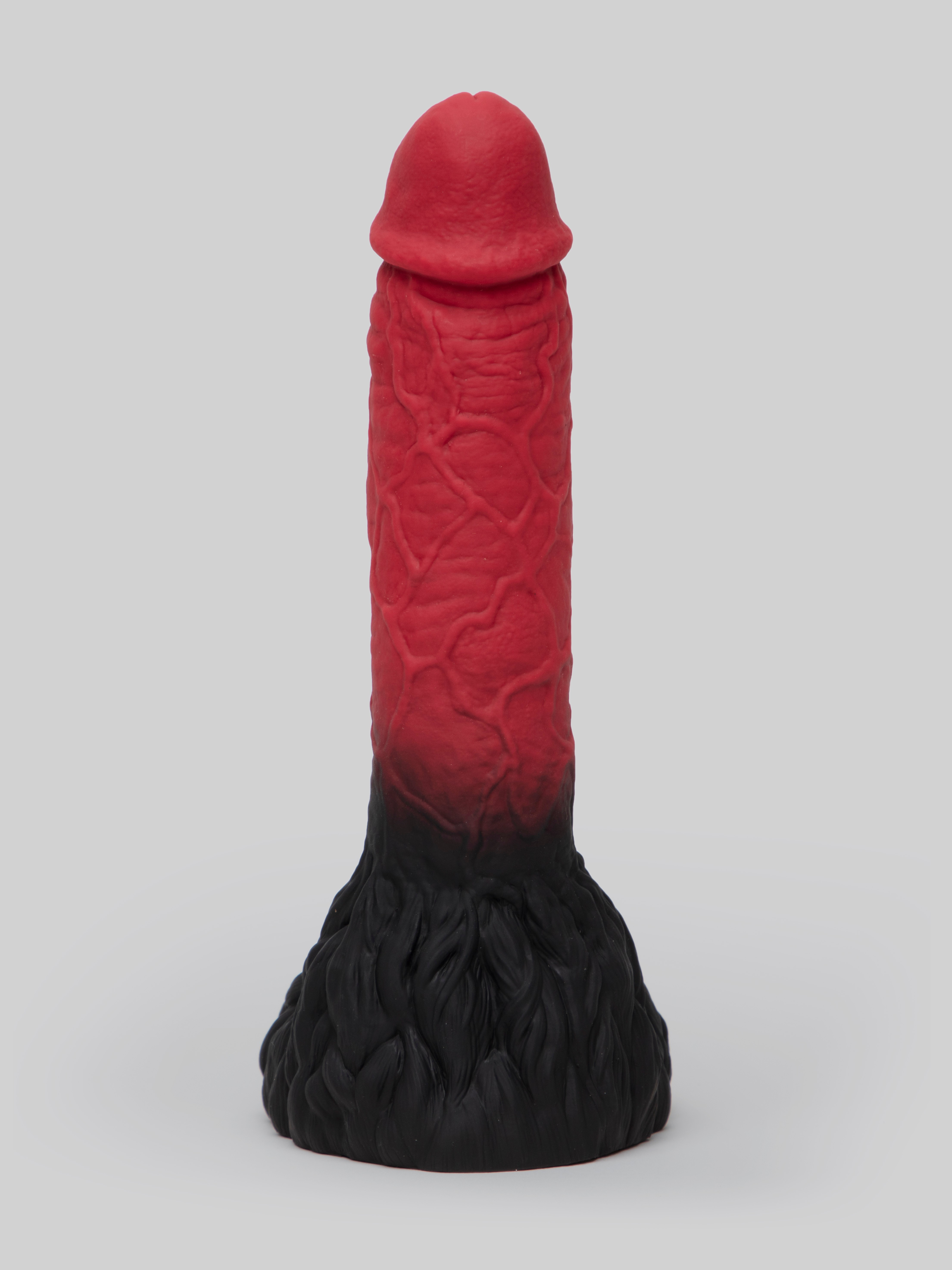 The Realm Lycan Werewolf Realistic Silicone Dildo 8 Inch, Red, hi-res