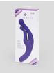 Wellness G-Wave Rechargeable G-Spot Rabbit Vibrator, Purple, hi-res