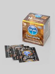 Skins Chocolate Latex Condoms (16 Pack), , hi-res