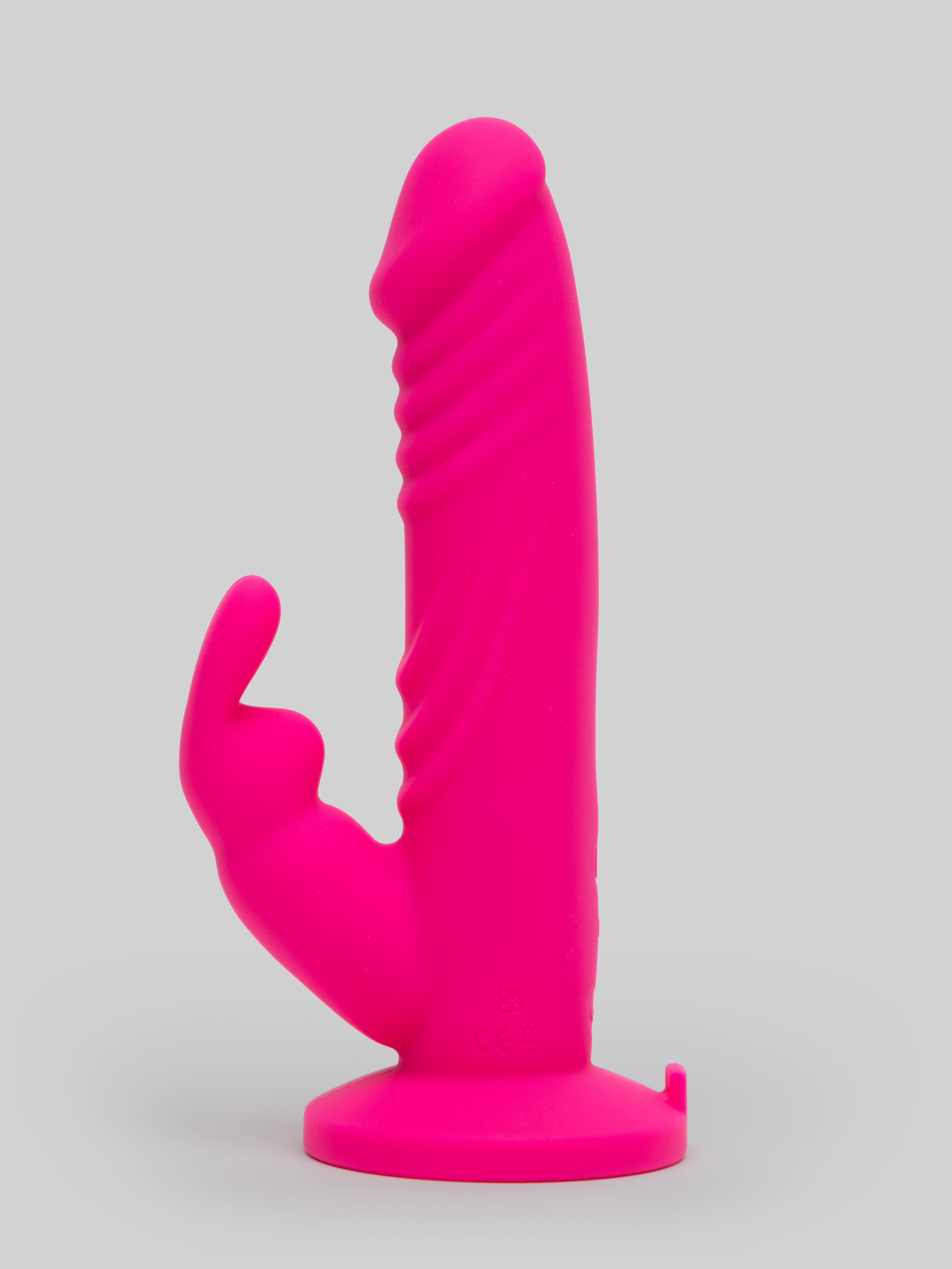 Lovehoney Hop Star Remote Control Suction-Cup Rabbit Vibrator, Pink, hi-res