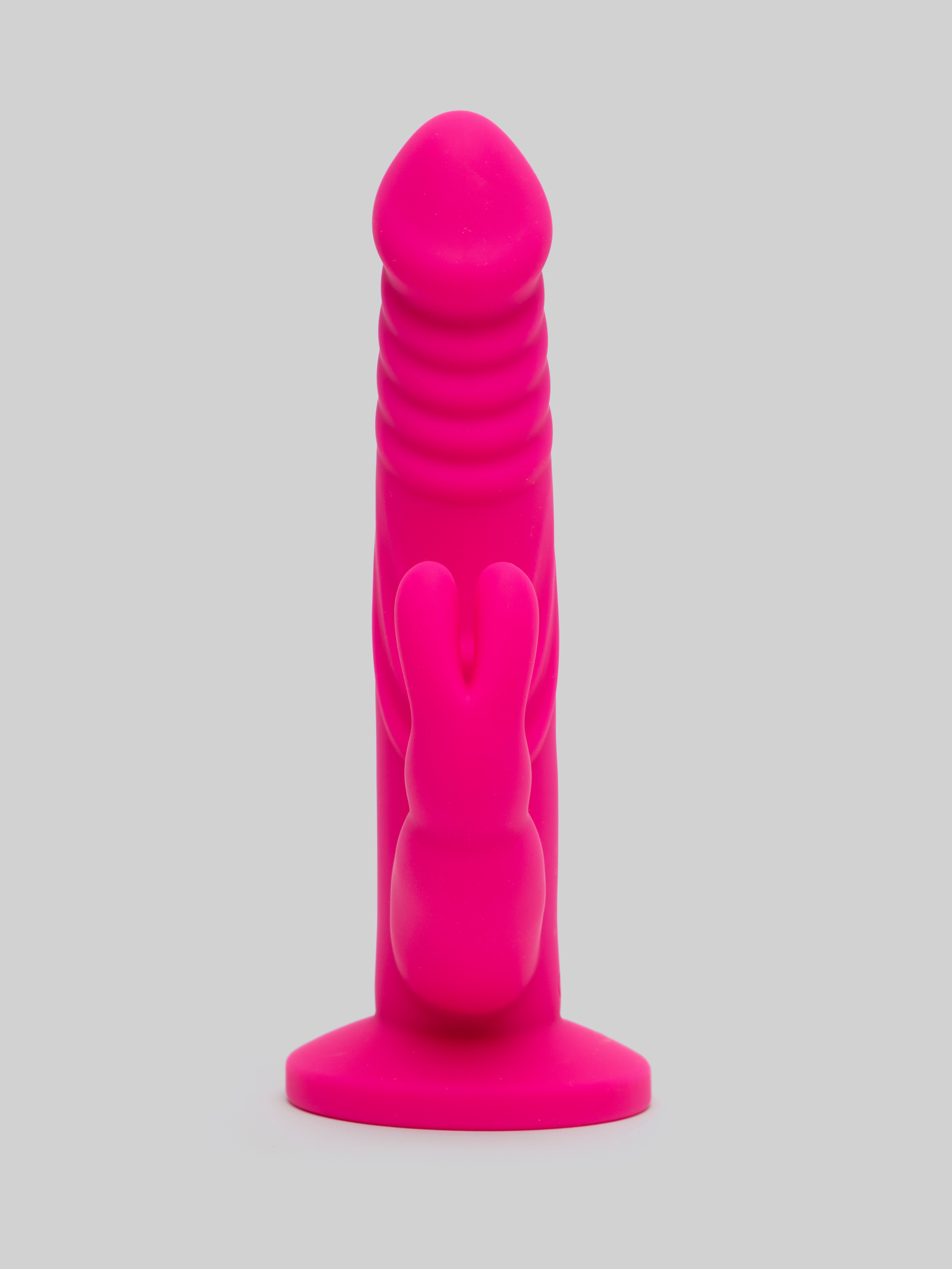 Lovehoney Hop Star Remote Control Suction-Cup Rabbit Vibrator, Pink, hi-res