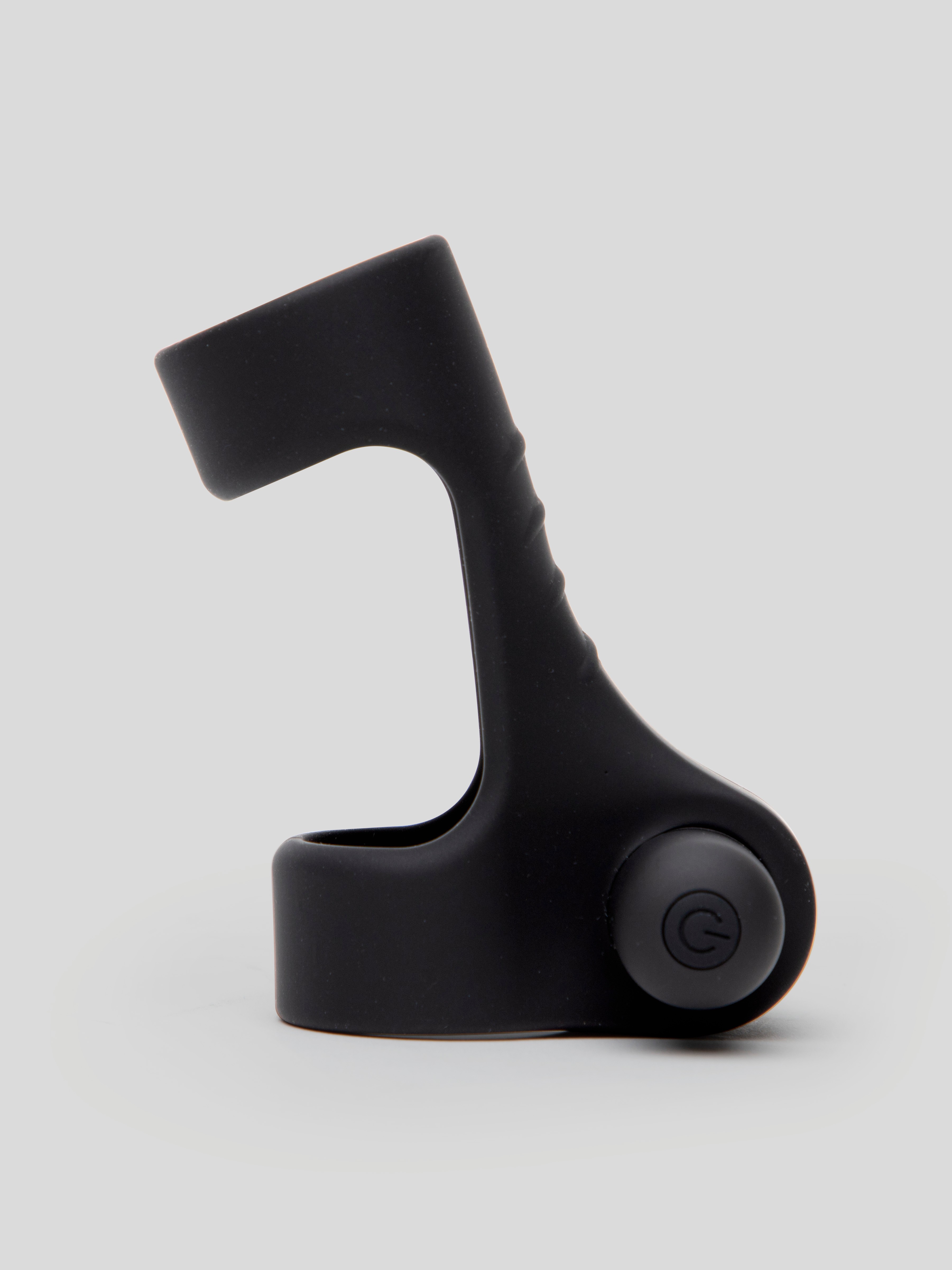 Tracey Cox Rechargeable Vibrating Penis Enhancer, Black, hi-res