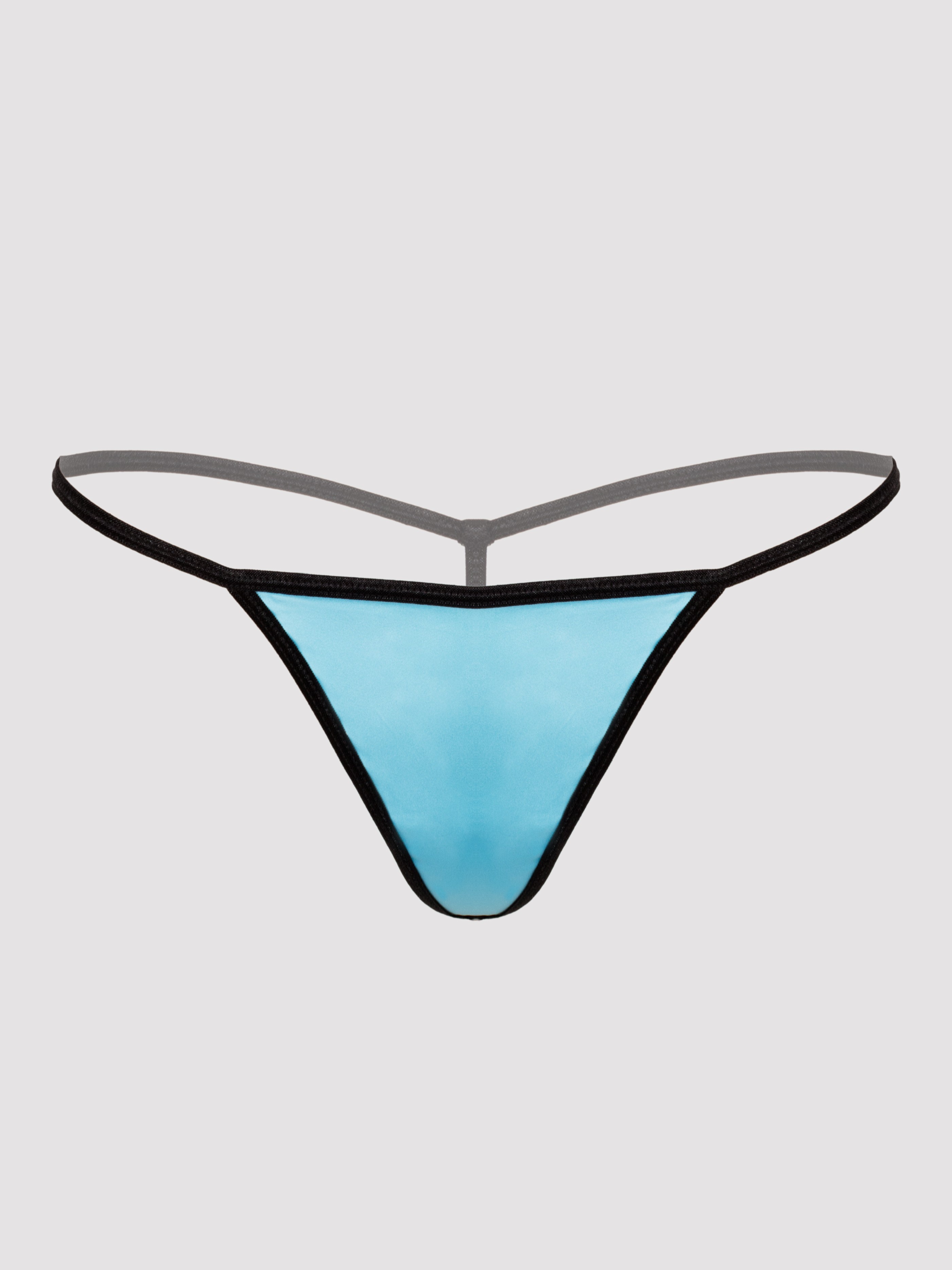 Lovehoney Satin and Lace Plum Chemise Set, Blue, vanilla