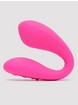 Lovense Quake App Controlled Rechargeable Dual Clitoral and G-Spot Vibrator, Pink, hi-res
