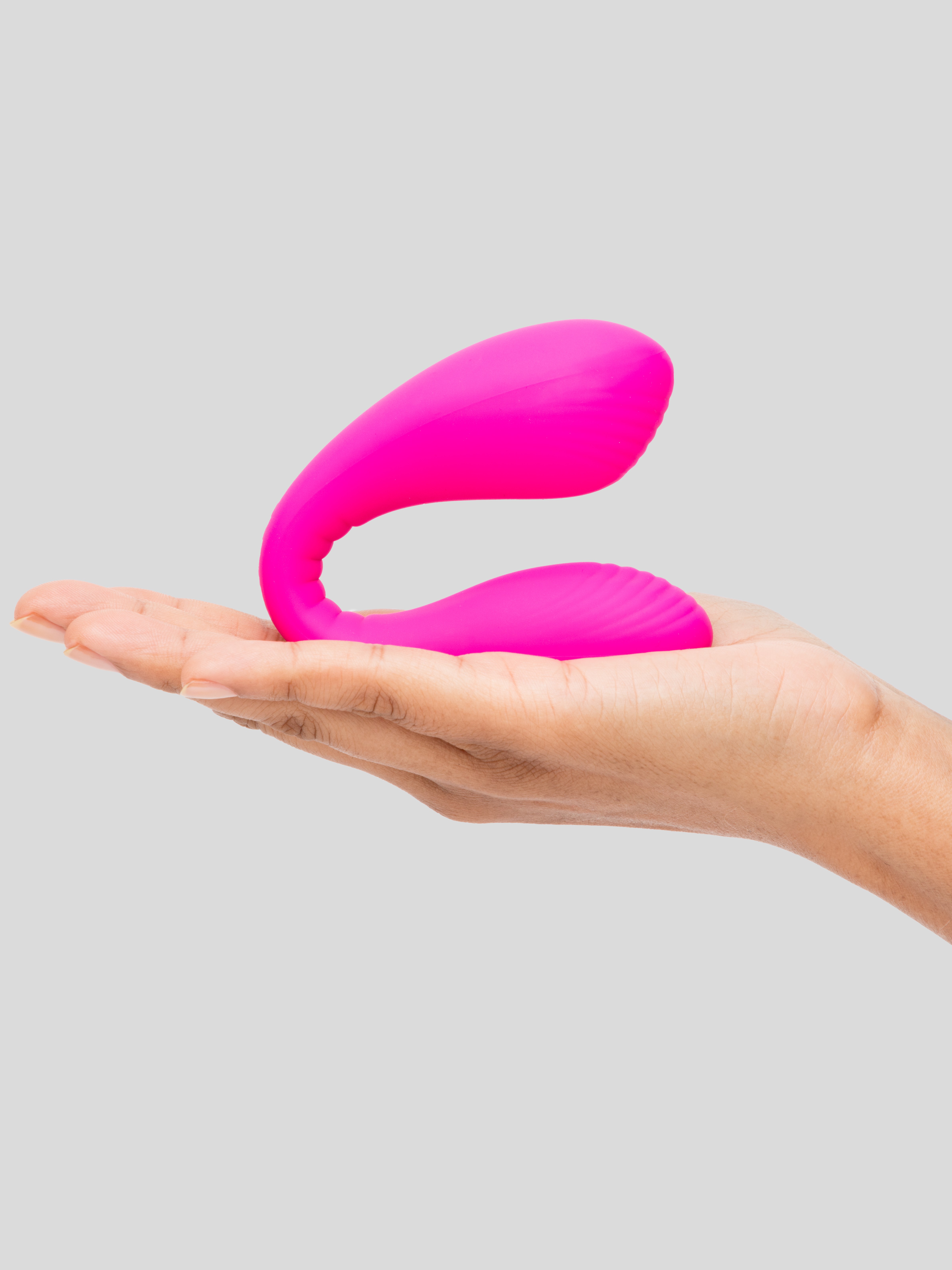 Lovense Dolce App Controlled Dual Clitoral and G-Spot Vibrator, Pink, hi-res