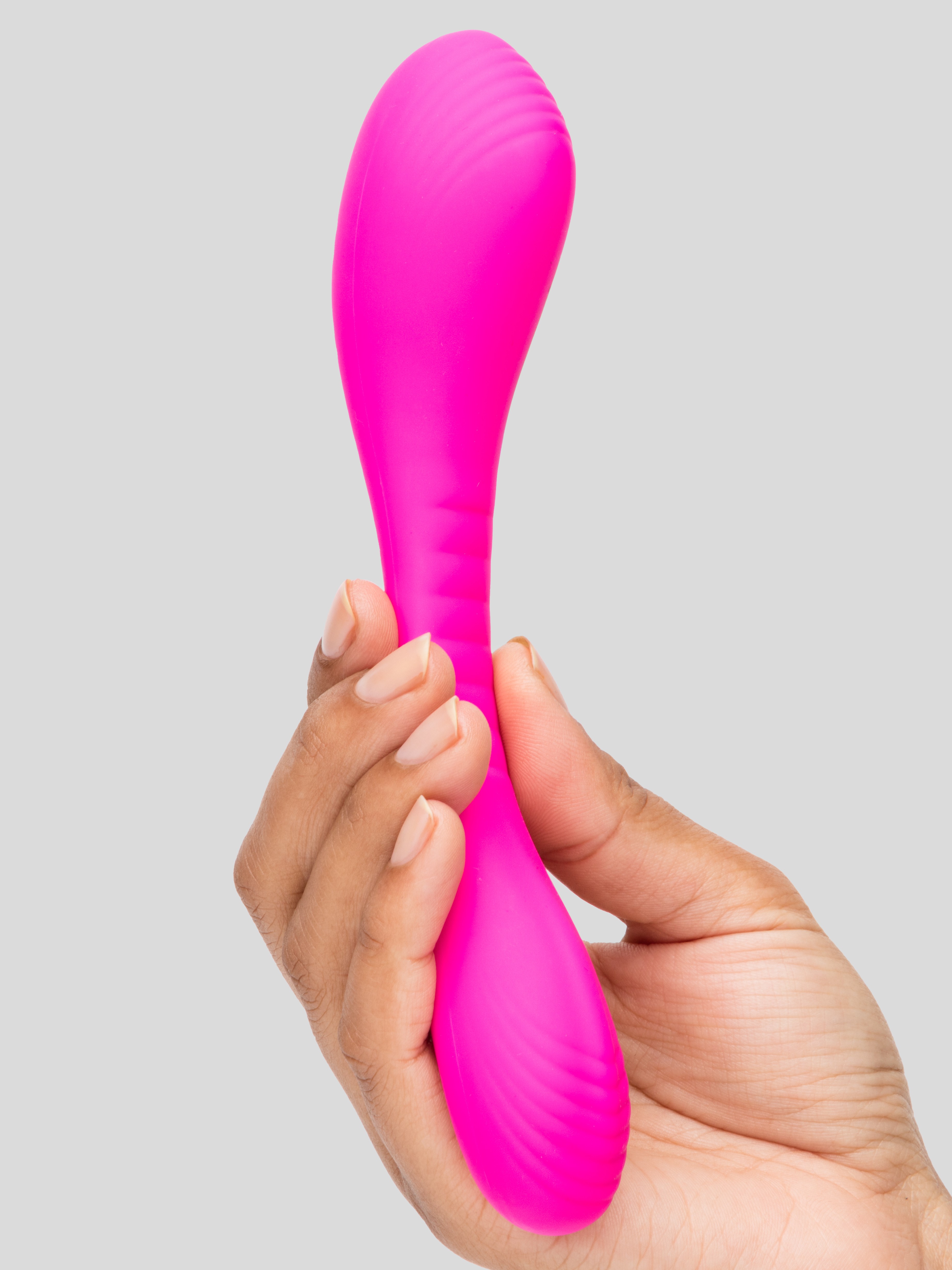 Lovense Dolce App Controlled Dual Clitoral and G-Spot Vibrator, Pink, hi-res
