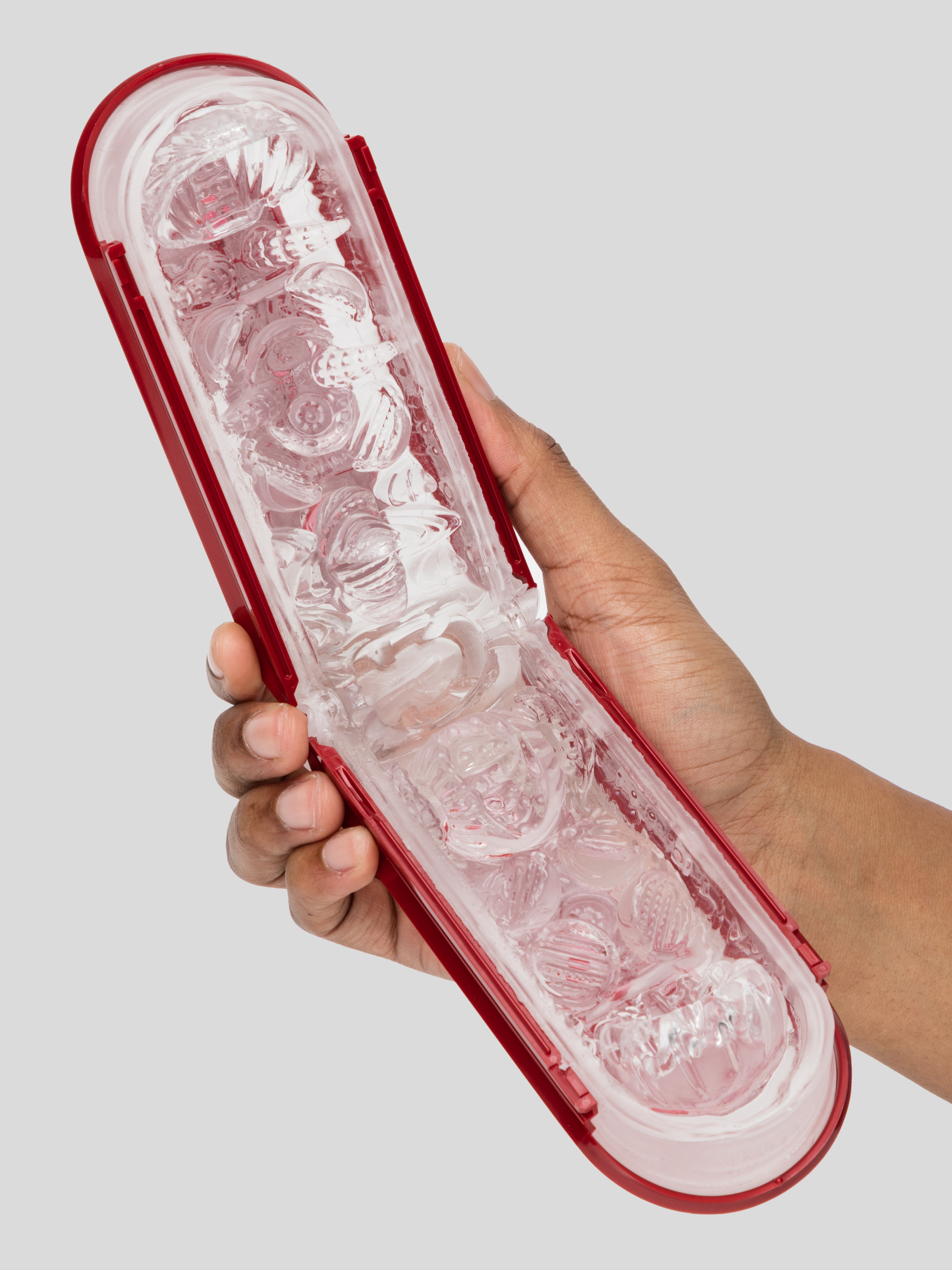 TENGA Flip Zero Luxury Male Masturbator (Warming Rod), Red, hi-res