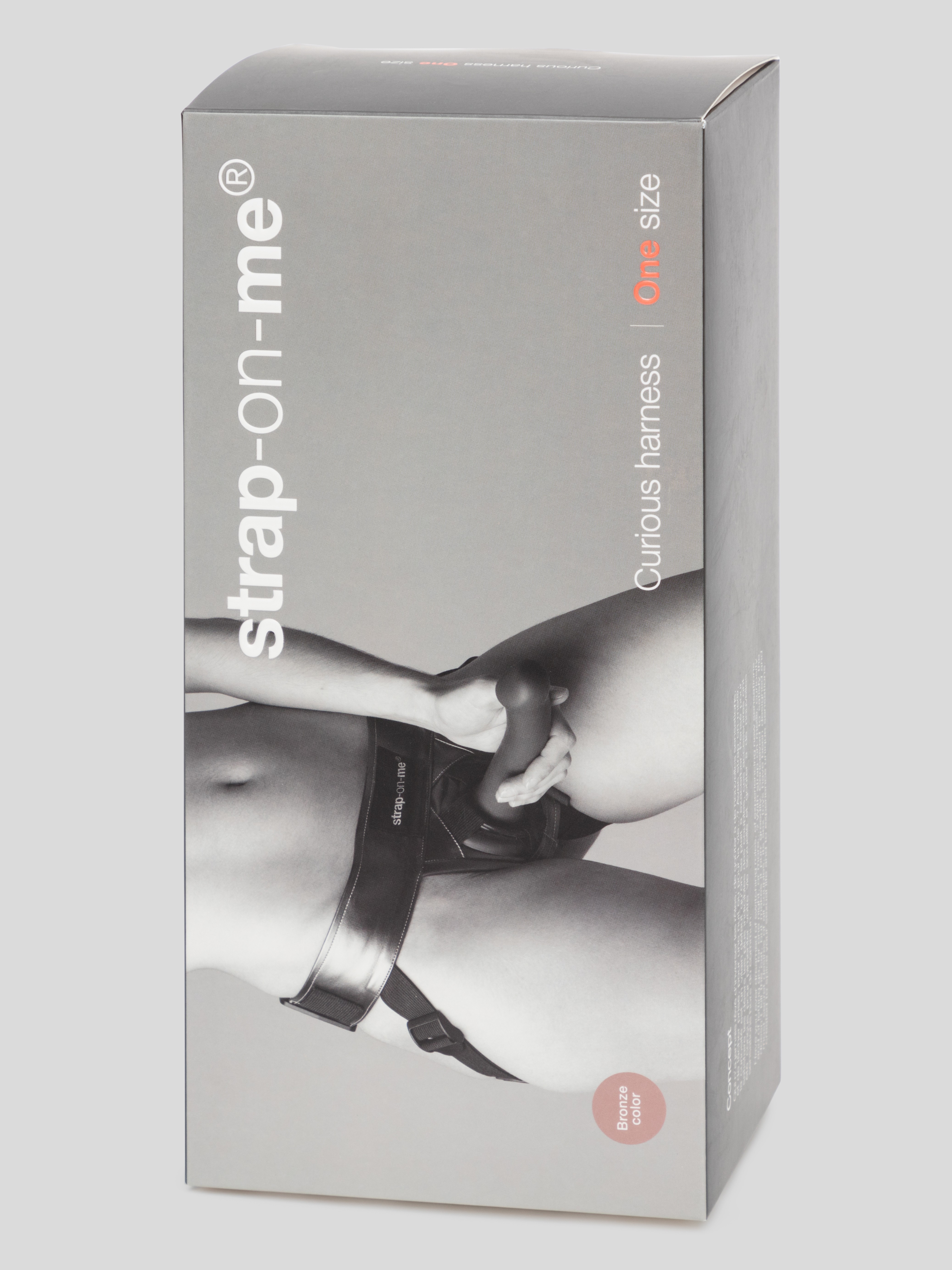 Strap-On-Me Curious Adjustable Strap-On Harness, Gold, hi-res