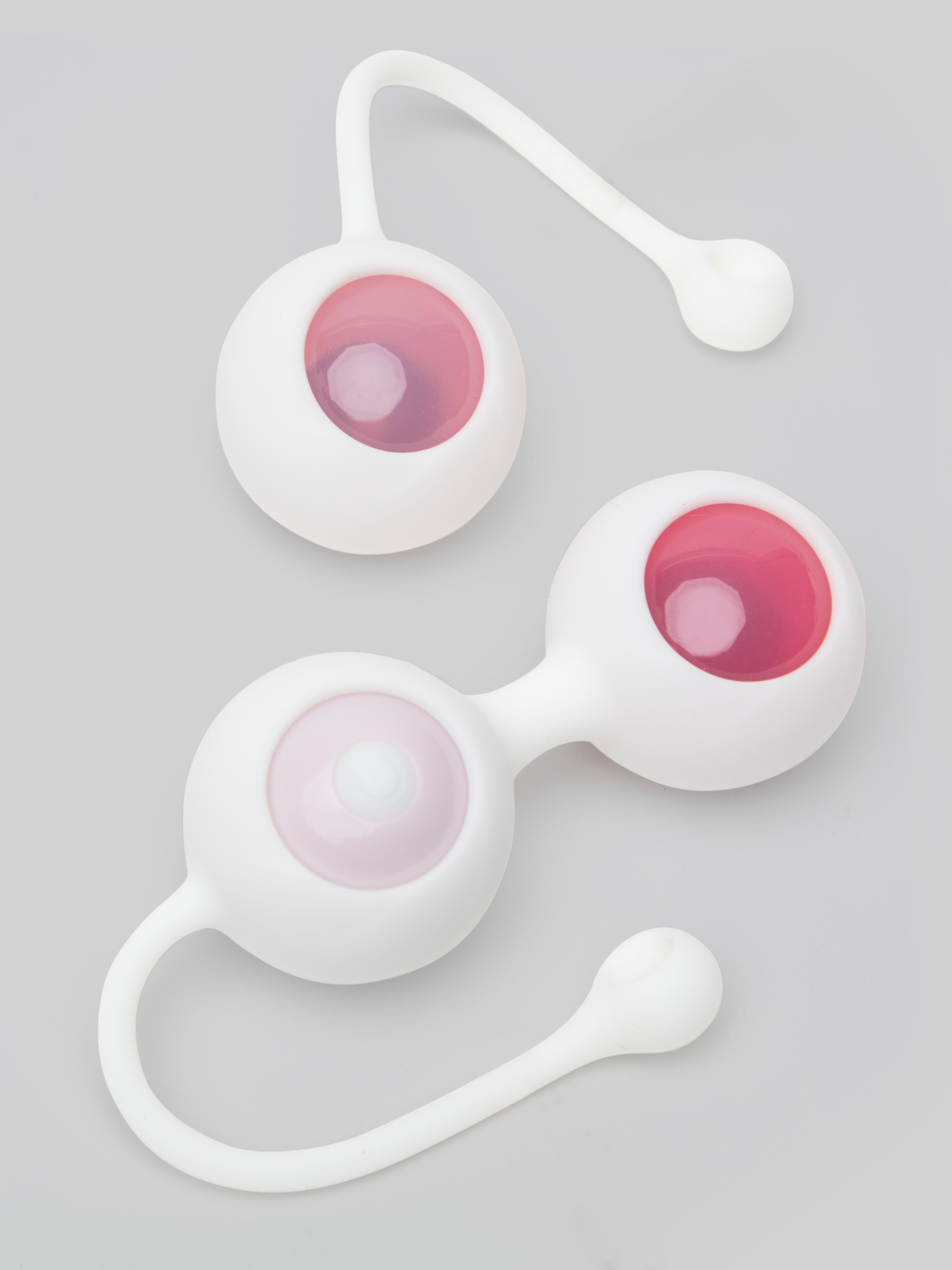 Lovehoney Rechargeable Remote Control Vibrating Kegel Ball Set, Pink, hi-res