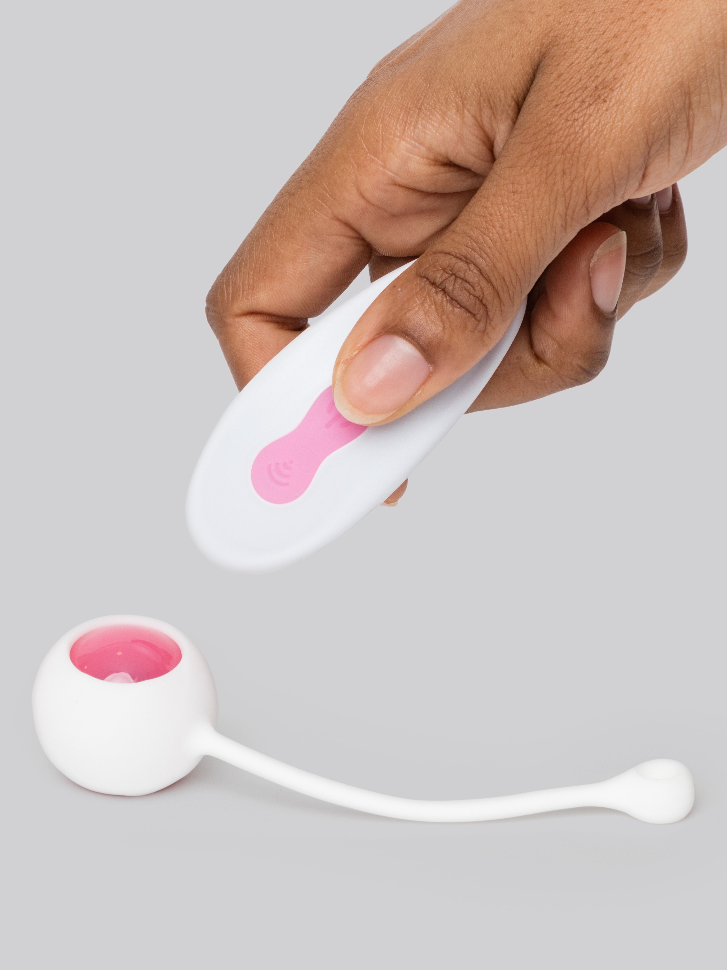 Lovehoney Rechargeable Remote Control Vibrating Kegel Ball Set, Pink, hi-res