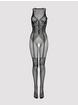 Fifty Shades of Grey Captivate Ouvert-Bodystocking aus Spitze mit Keyhole-Detail, Schwarz, hi-res