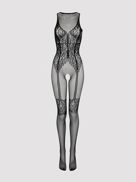 Fifty Shades of Grey Captivate Ouvert-Bodystocking aus Spitze mit Keyhole-Detail