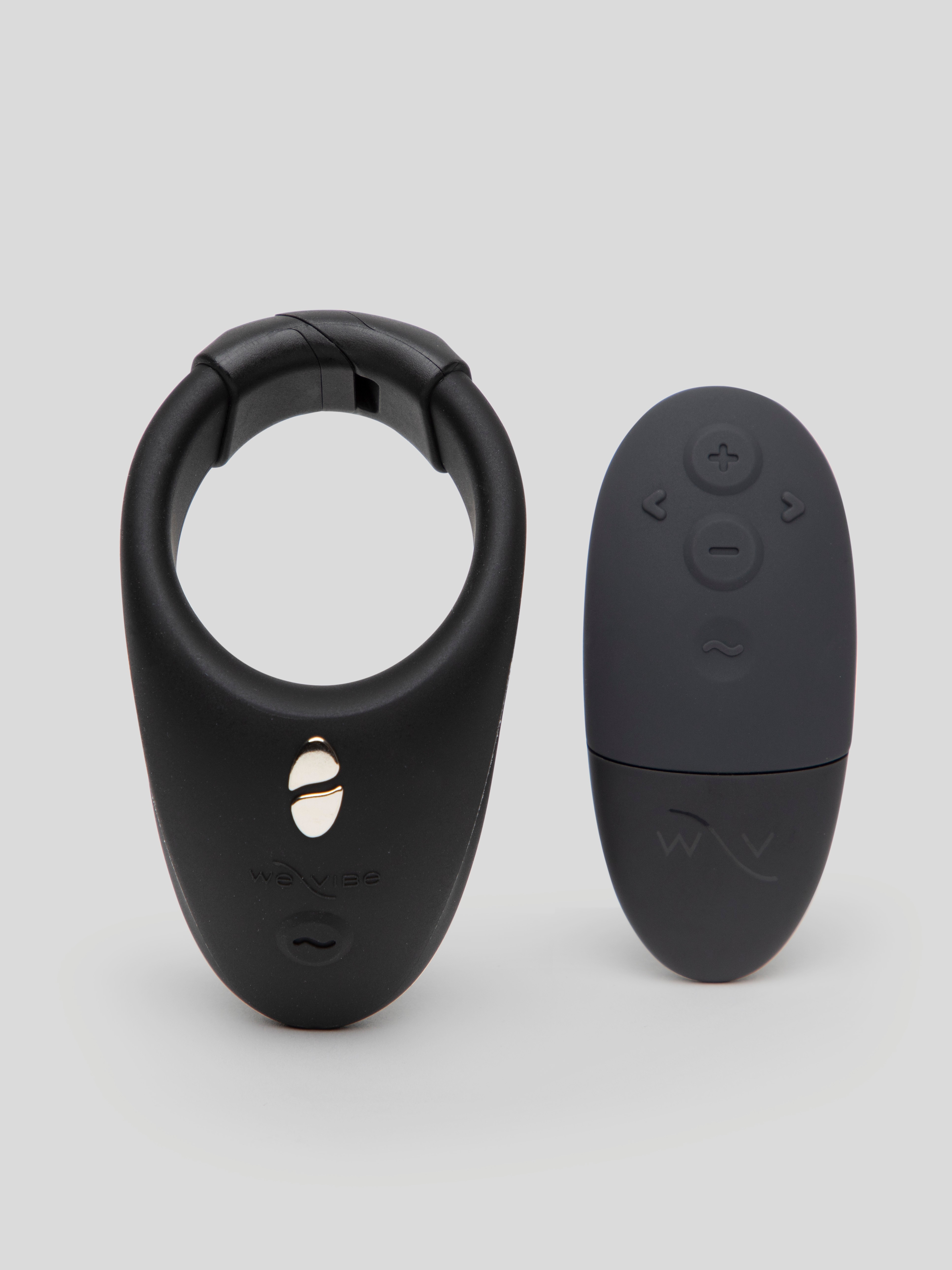 We-Vibe Bond App Controlled Rechargeable Wearable Vibrating Cock Ring, Black, hi-res