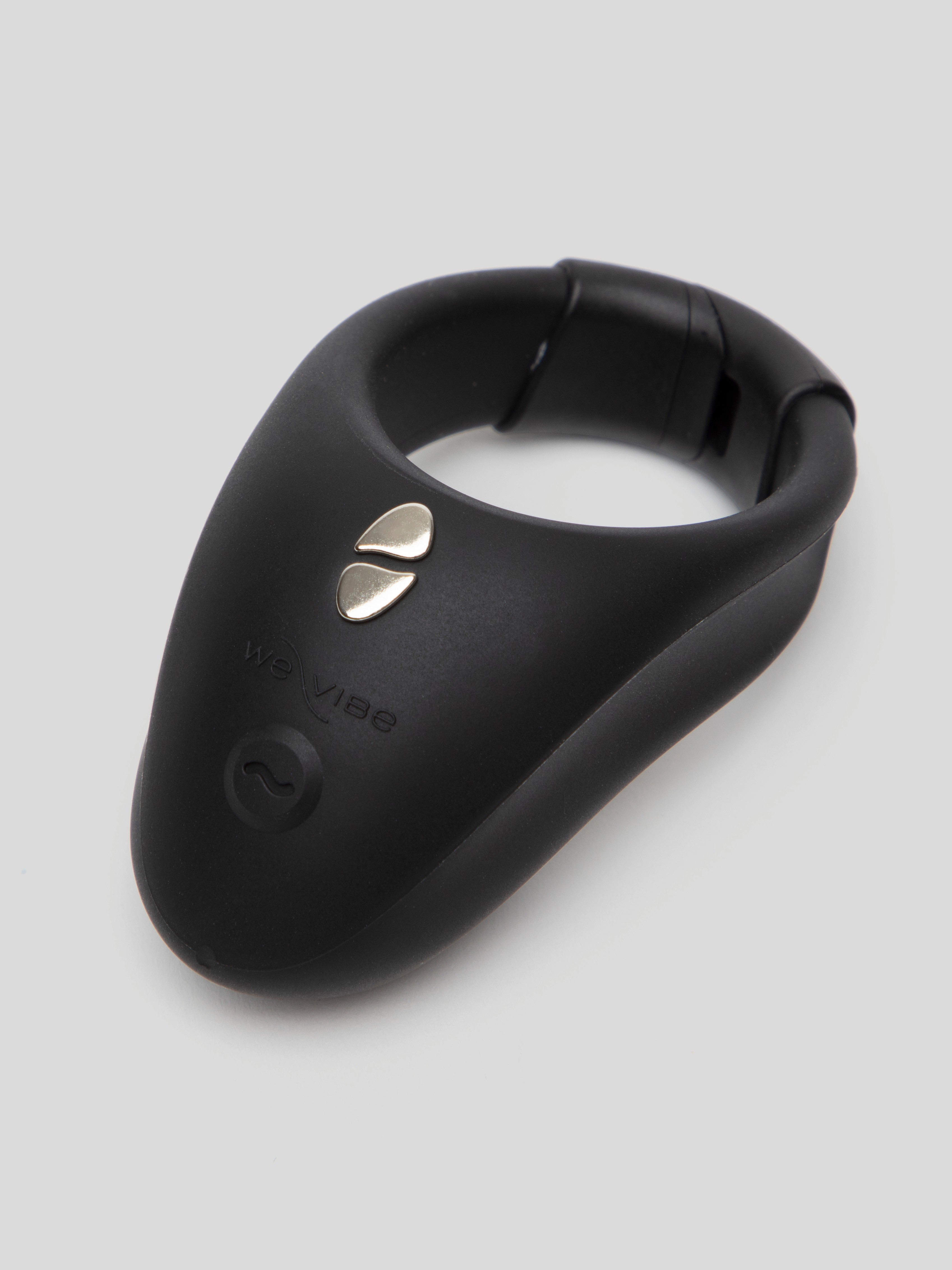 We-Vibe Bond App Controlled Rechargeable Wearable Vibrating Cock Ring, Black, hi-res