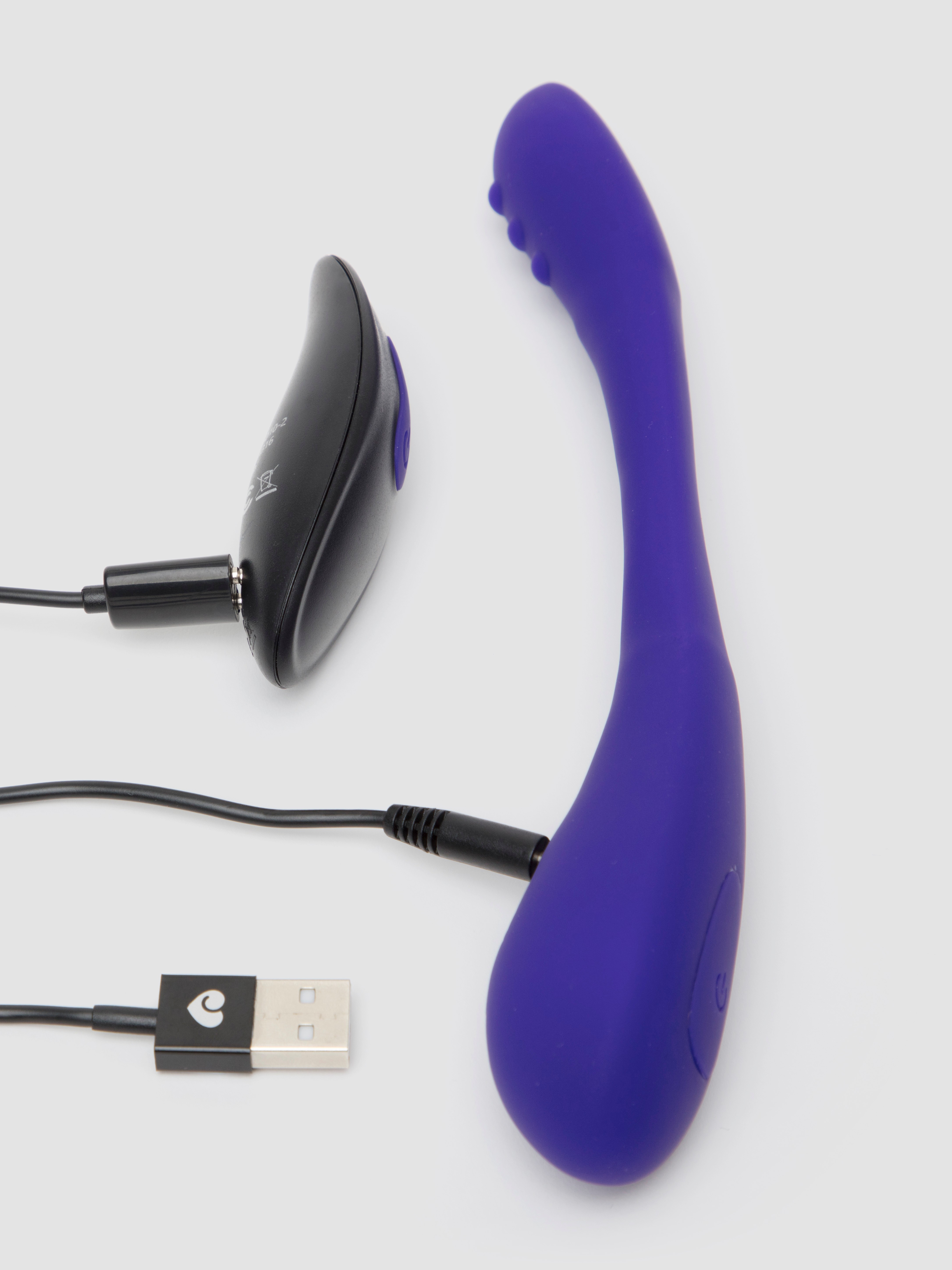 Lovehoney Flex Machine Rechargeable Remote Control Posable G-Spot Vibrator, Purple, hi-res