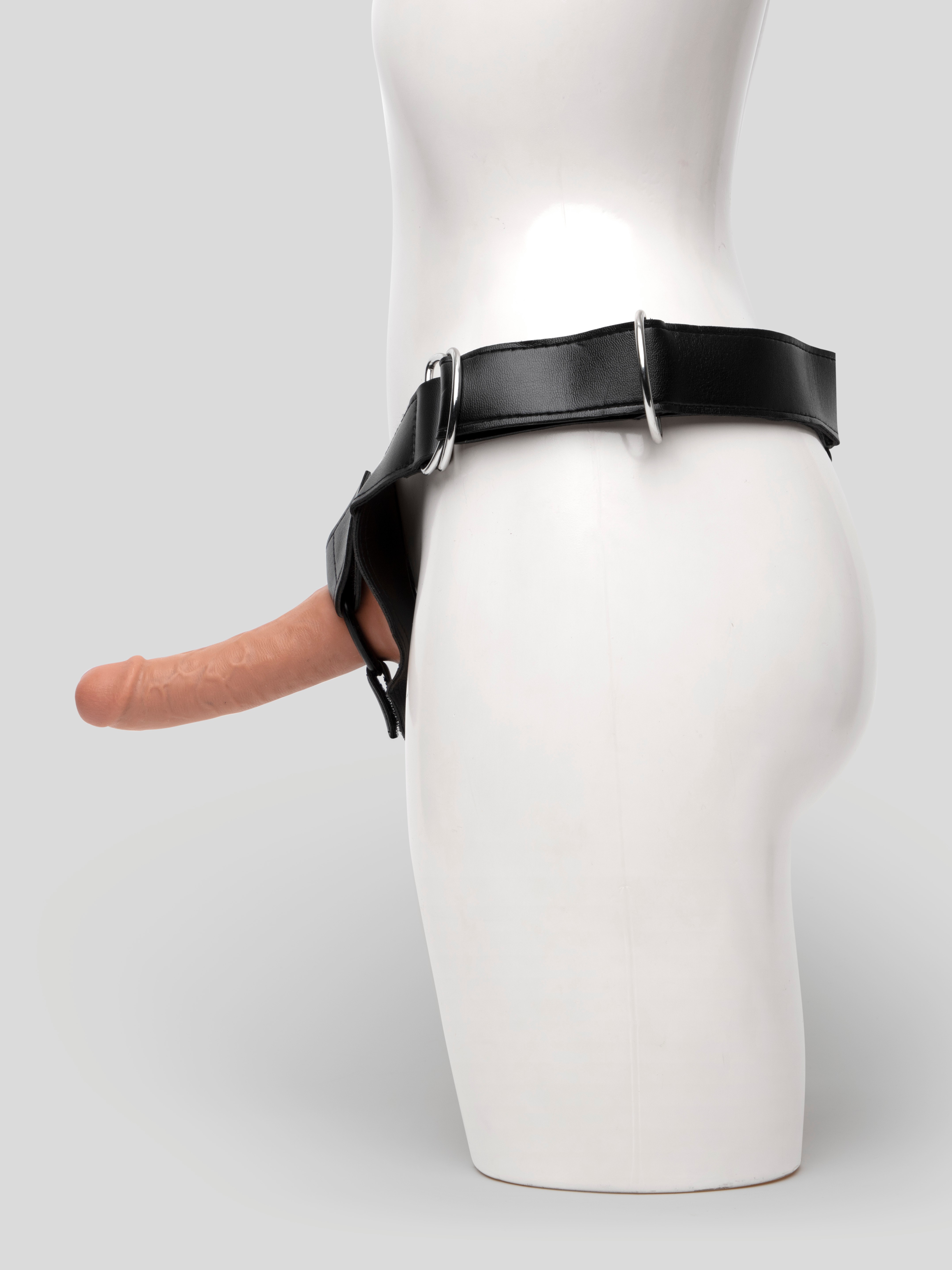 King Cock Strap-On Harness Kit with Ultra Realistic Dildo 6.5 Inch, Flesh Tan, hi-res