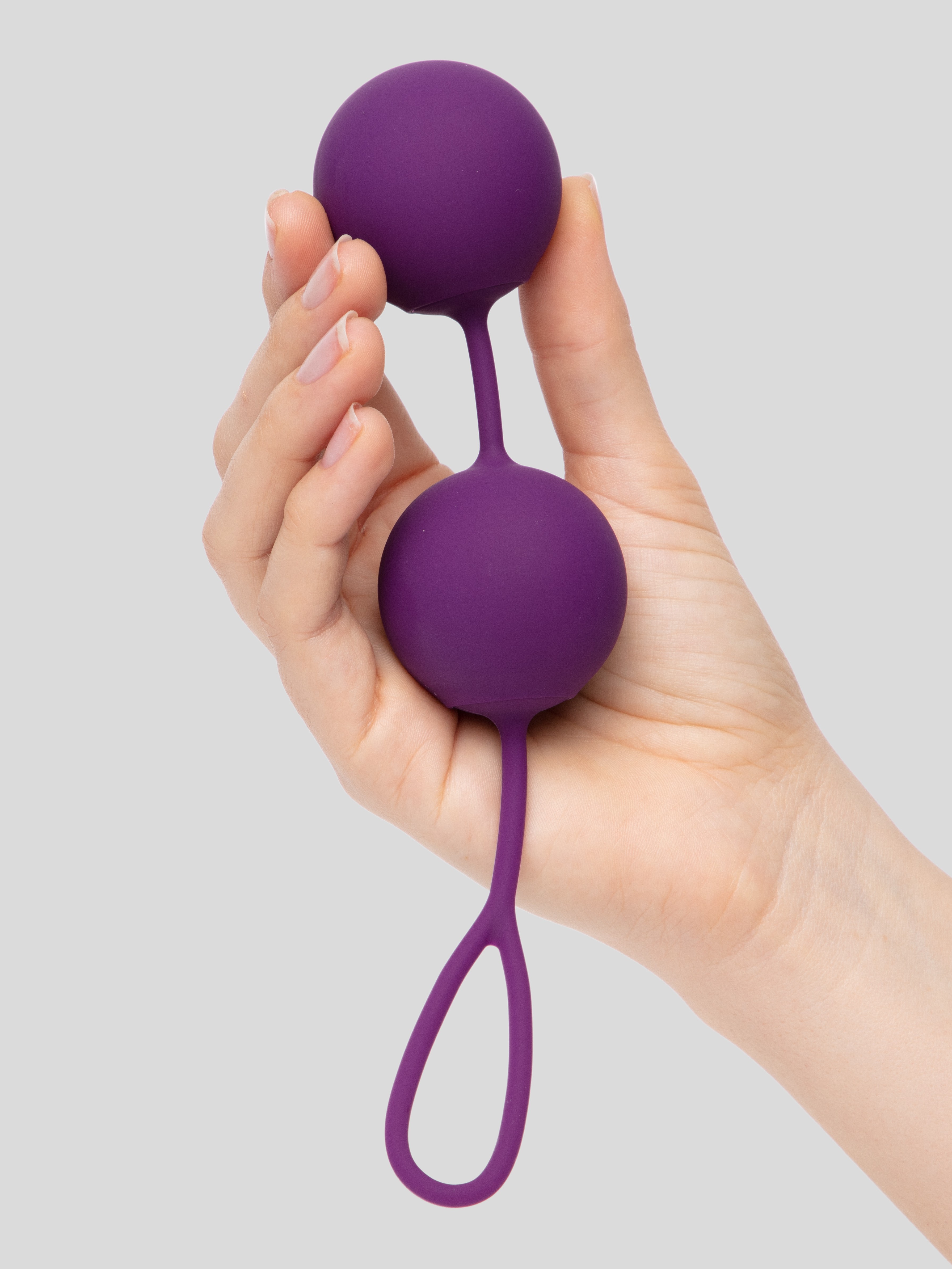 Sweet Smile Extra Large Silicone Jiggle Balls 200g, Purple, hi-res