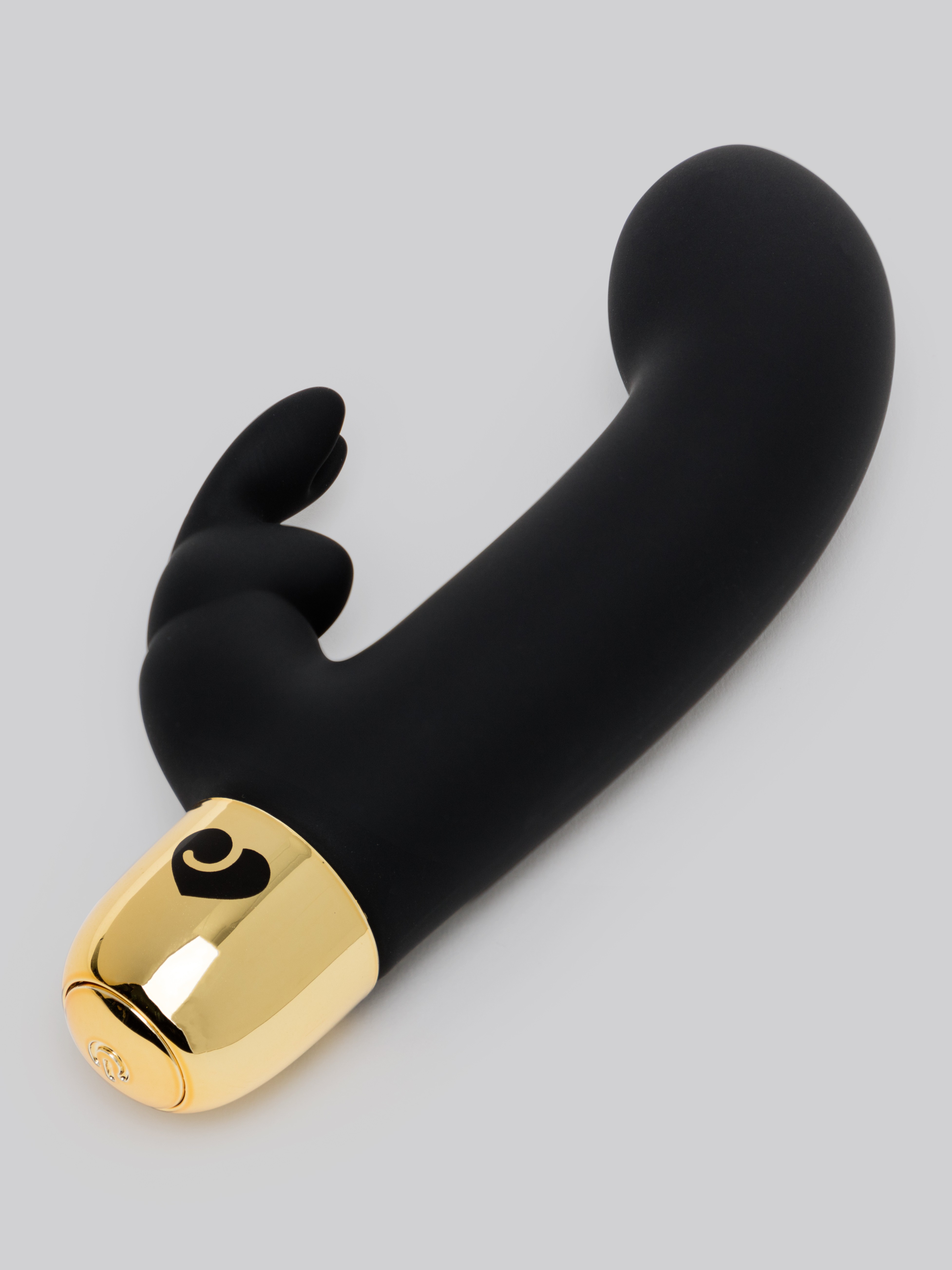 Lovehoney Frisky 10 Function G-Spot Silicone Rabbit Vibrator , Black, hi-res