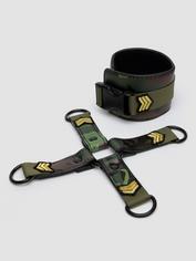Ouch! Army Bondage Kit (9 Piece), Green, hi-res