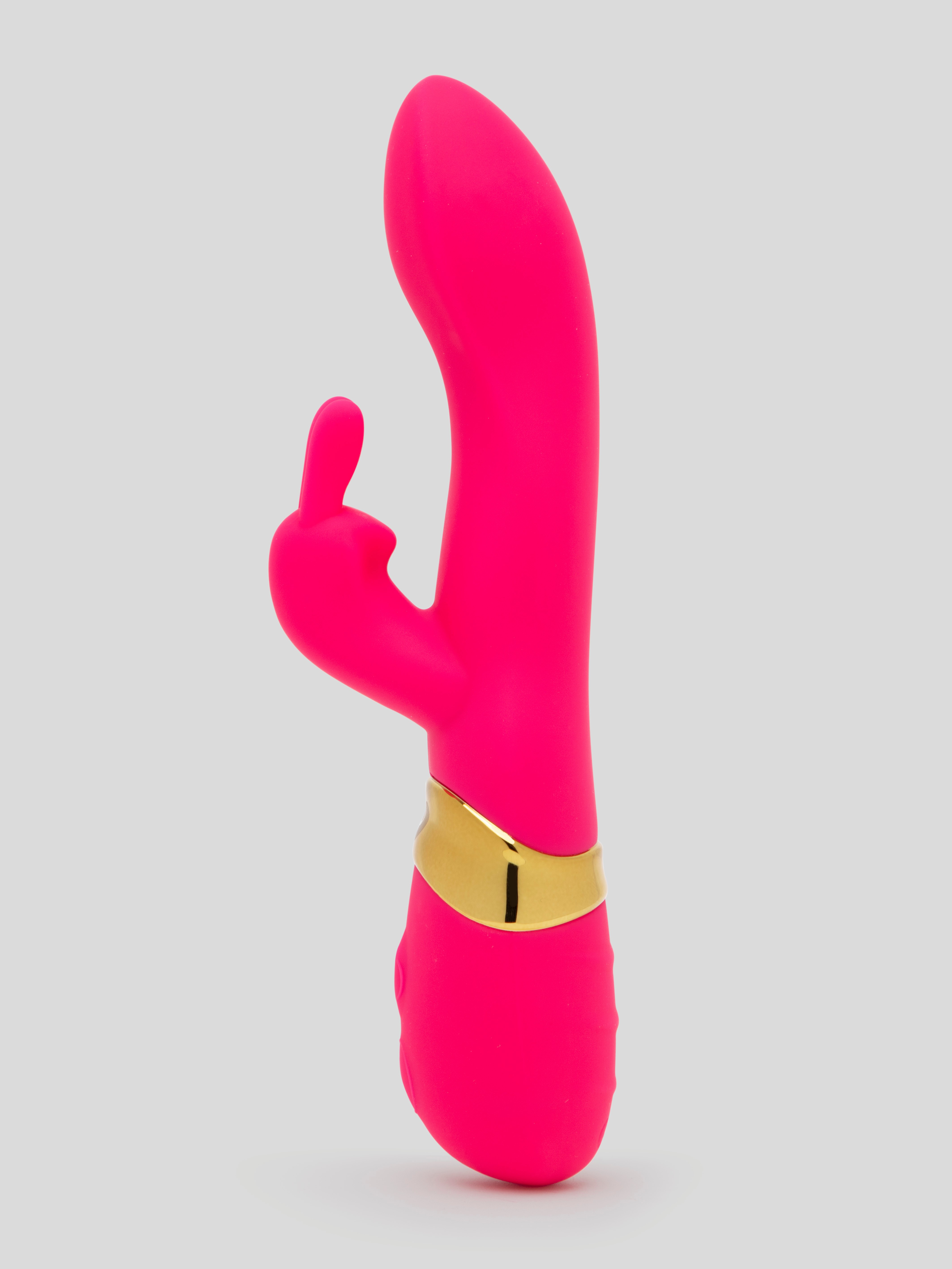 Lovehoney Bunny Bliss Rechargeable G-Spot Rabbit Vibrator, Pink, hi-res
