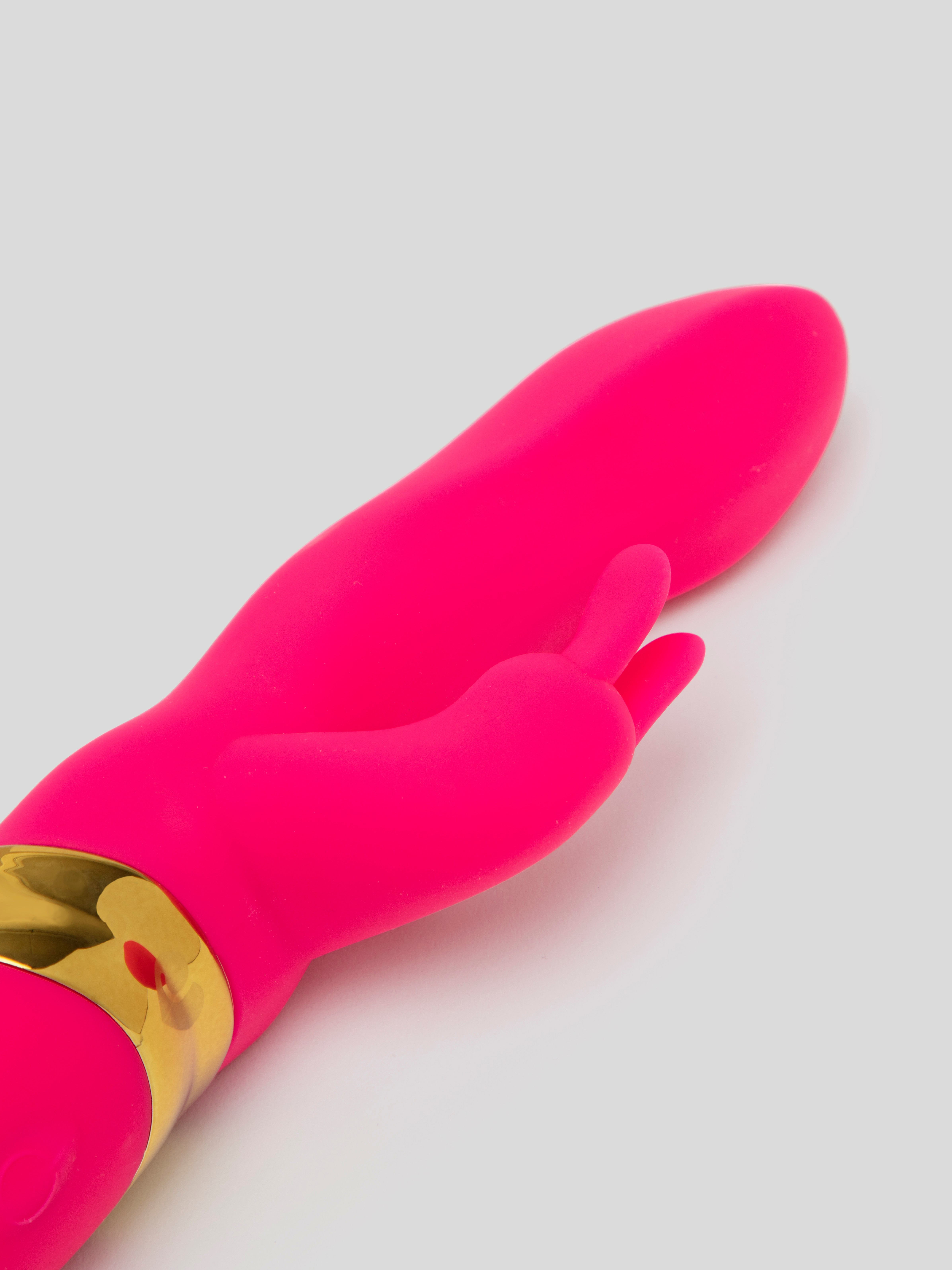 Lovehoney Bunny Bliss Rechargeable G-Spot Rabbit Vibrator, Pink, hi-res