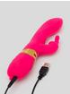Lovehoney Bunny Bliss Rechargeable G-Spot Rabbit Vibrator, Pink, hi-res