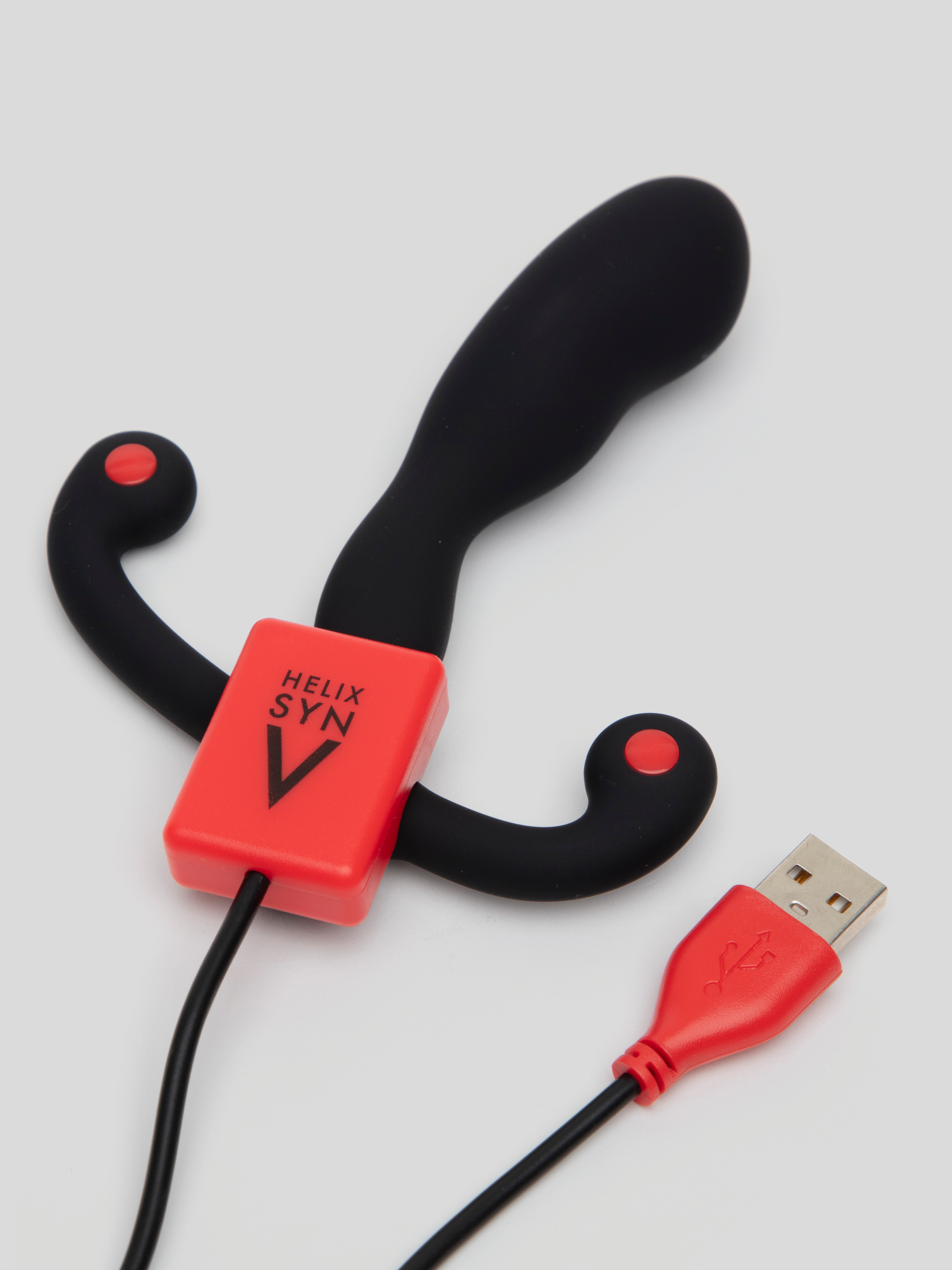 Aneros Helix Syn V Vibrating Silicone Prostate Massager, Black, hi-res