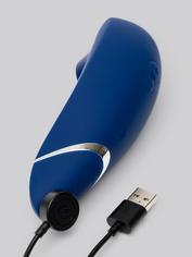 Womanizer Premium 2 Rechargeable Smart Silence Clitoral Suction Stimulator, Blue, hi-res