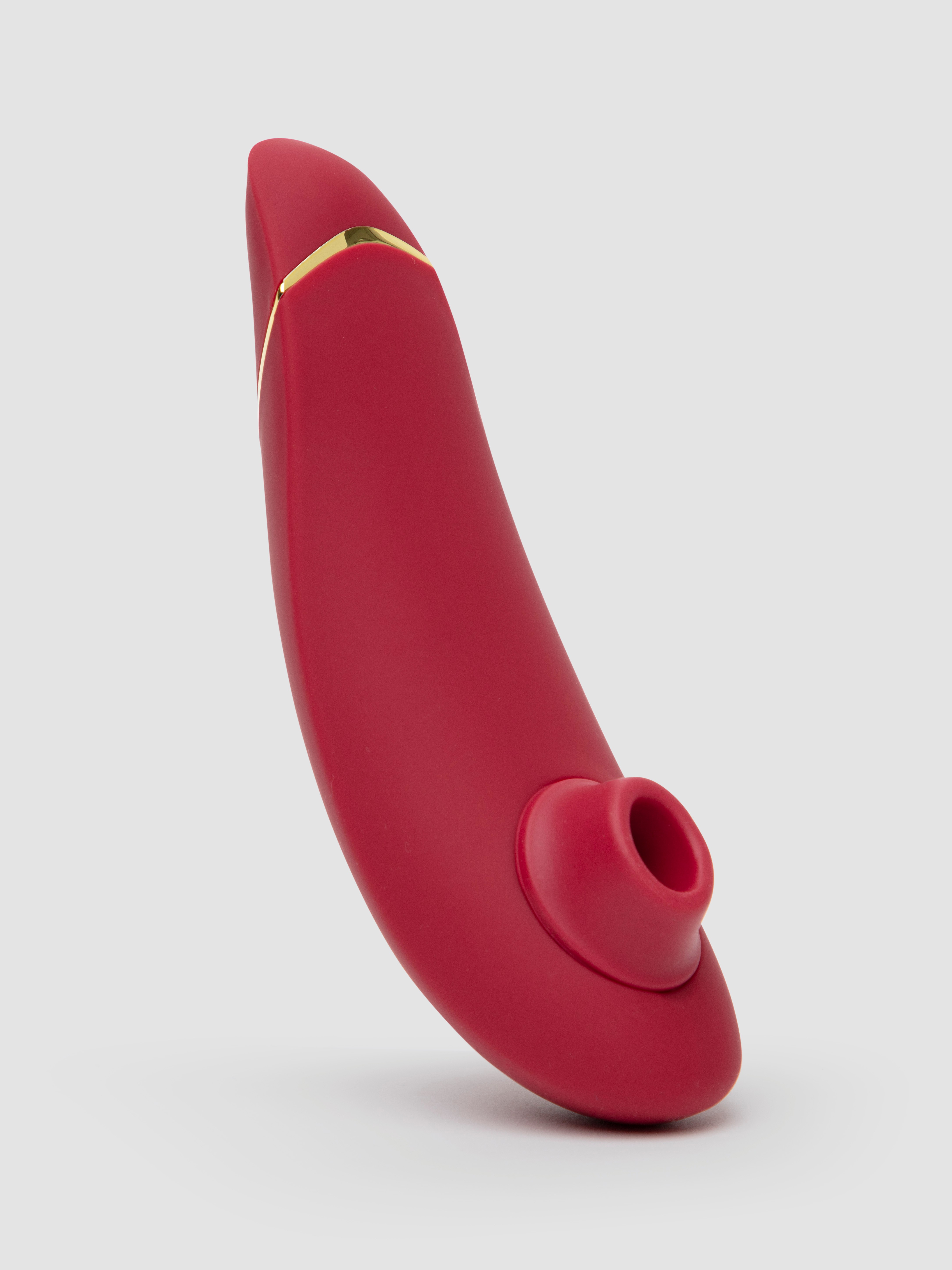 Image of Womanizer Premium 2 Rechargeable Smart Silence Clitoral Suction Stimulator - Red