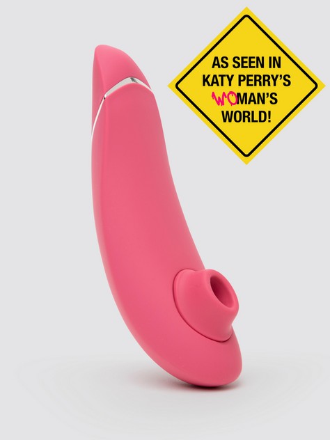 Womanizer Premium 2 Rechargeable Smart Silence Clitoral Suction Stimulator, Pink, hi-res