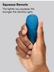 We-Vibe Chorus Galaxy App and Remote Controlled Rechargeable Couple's Vibrator, Blue, hi-res