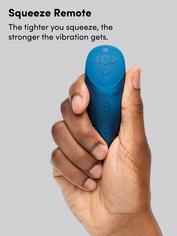 Vibrador para parejas con control por mando y app Chorus Galaxy de We-Vibe, Azul, hi-res