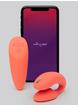 We-Vibe Chorus App and Remote Controlled Rechargeable Couple's Vibrator, Orange, hi-res