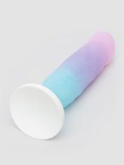 Blush Avant Silicone Ombre Glitter Dildo 6.5 Inch, Purple, hi-res