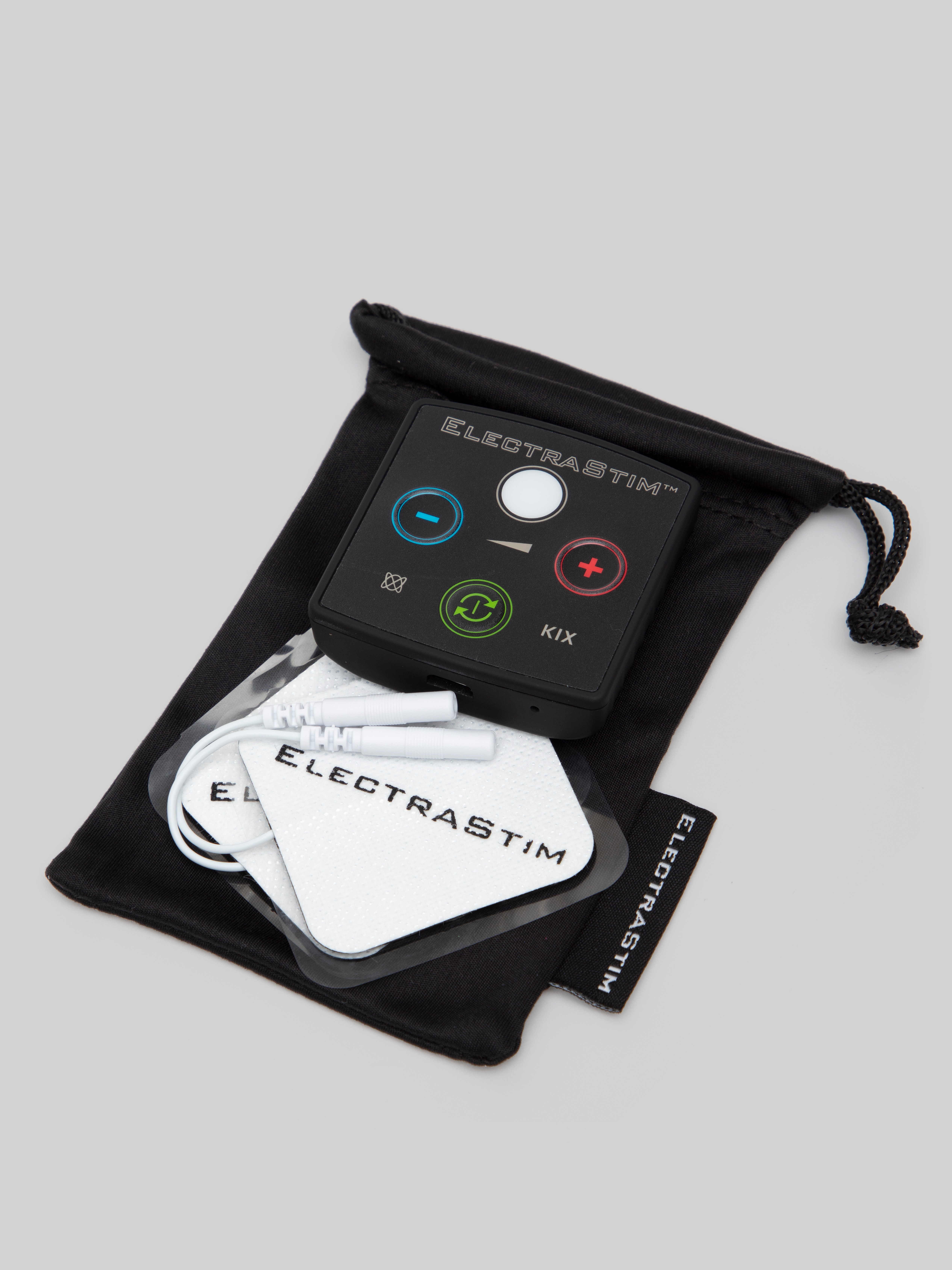 ElectraStim KIX Beginner Electrosex Stimulator Kit, Black, hi-res