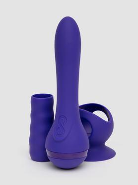 Lovehoney Gyr8tor 2 Set with Ribbed and Suction Attachments