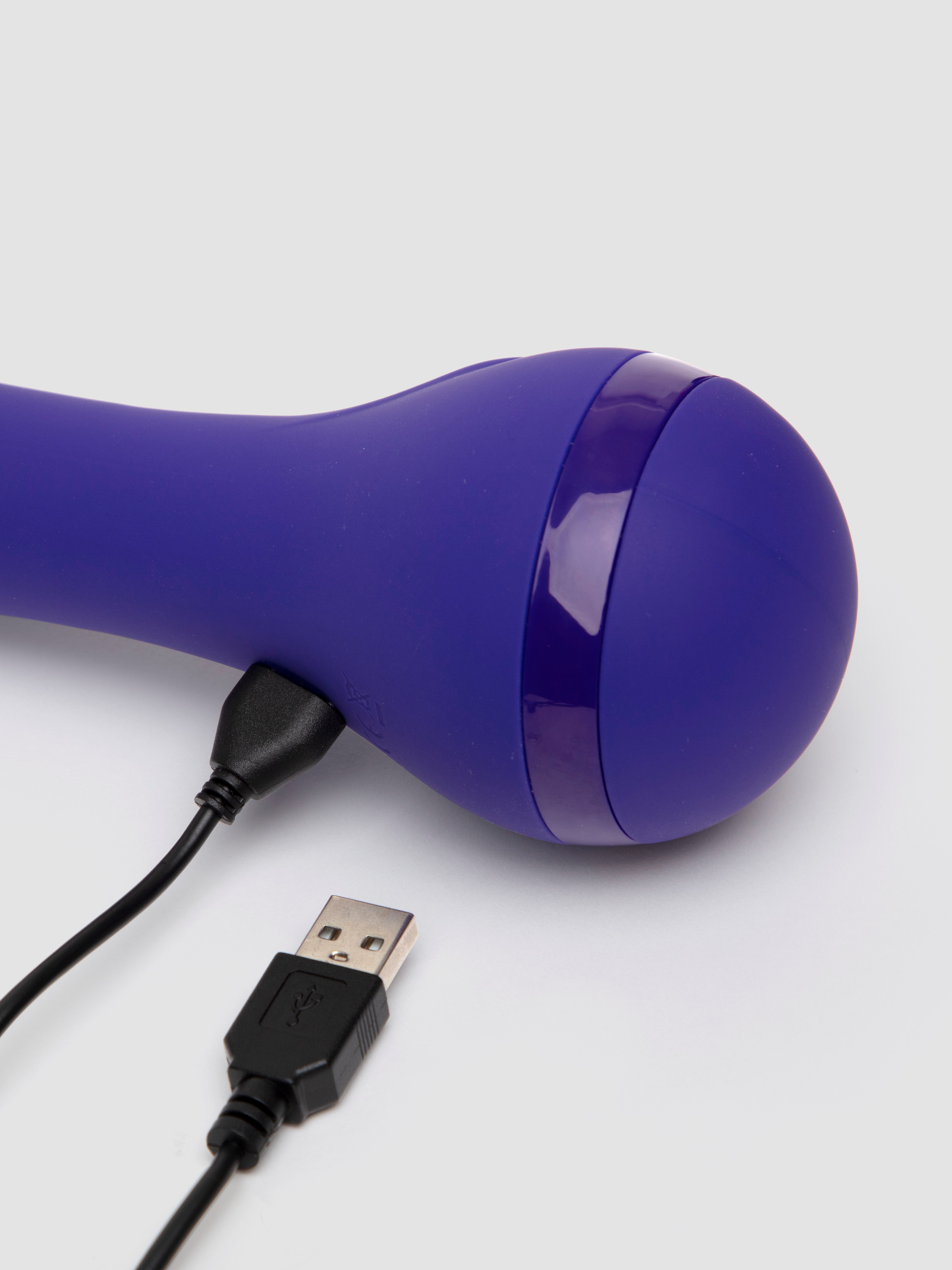 Lovehoney Gyr8tor 2 Set with Ribbed and Suction Attachments, Purple, hi-res