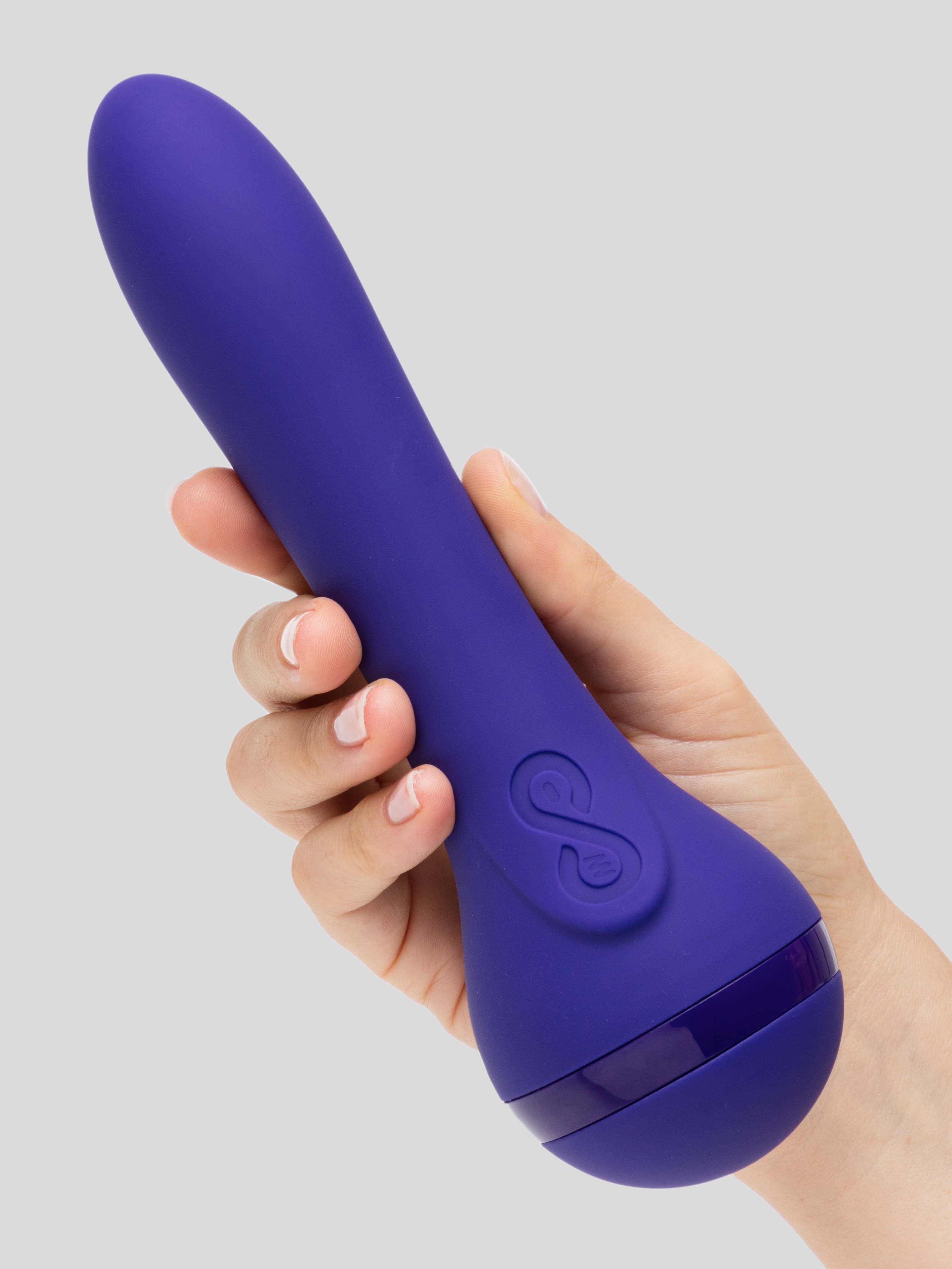 Lovehoney Gyr8tor 2 Set with Ribbed and Suction Attachments, Purple, hi-res