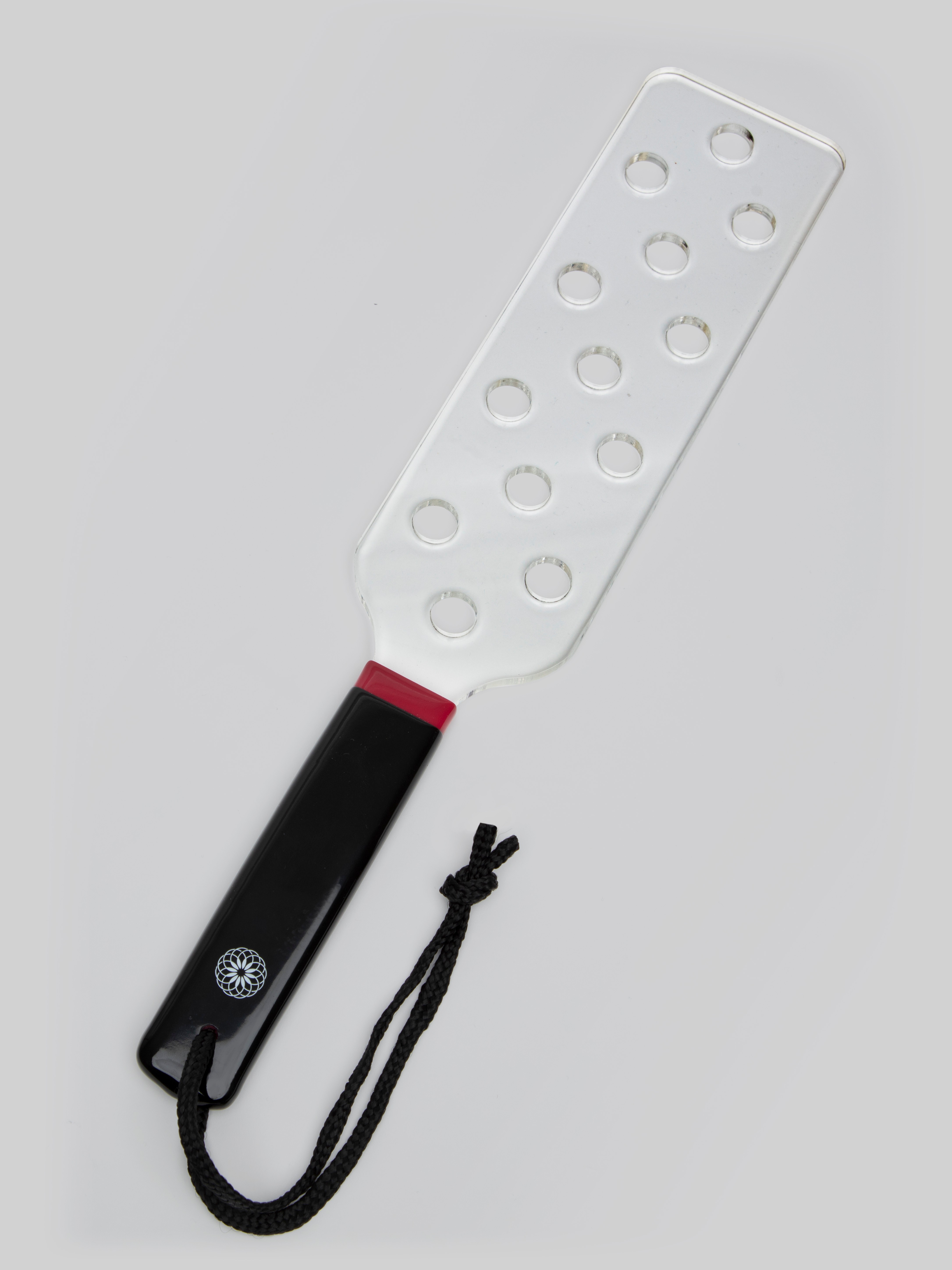 Sportsheets Saffron Acrylic Spanking Paddle, Clear, hi-res