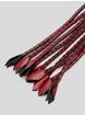 Sportsheets Saffron Faux Leather Braided Flogger, Red, hi-res