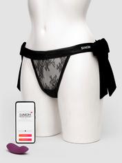 Svakom Edeny Interactive App Controlled Rechargeable Vibrating Knickers, Purple, hi-res