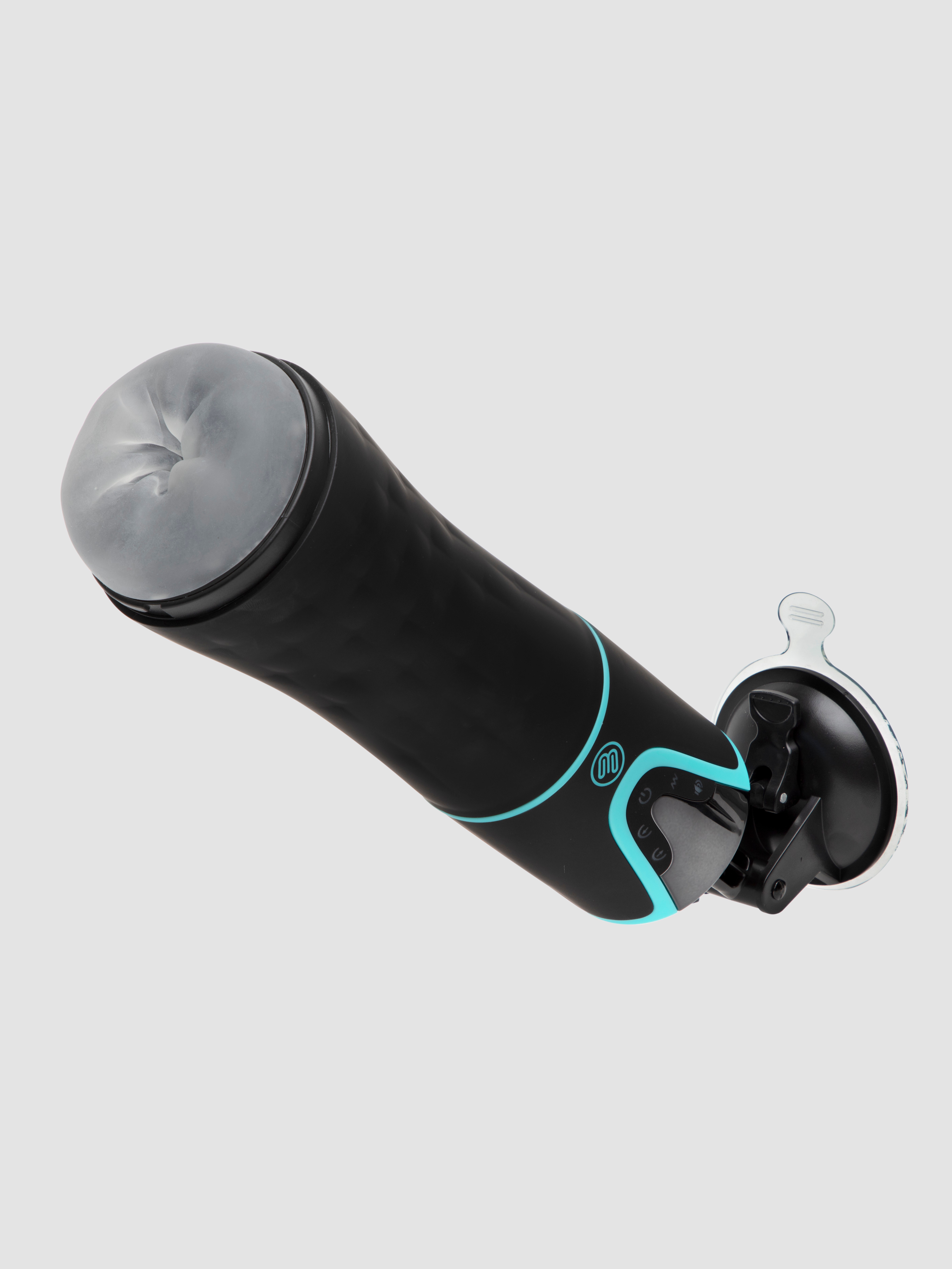 Blowmotion Hands-Free Real Feel Suction Male Masturbator, Black, hi-res